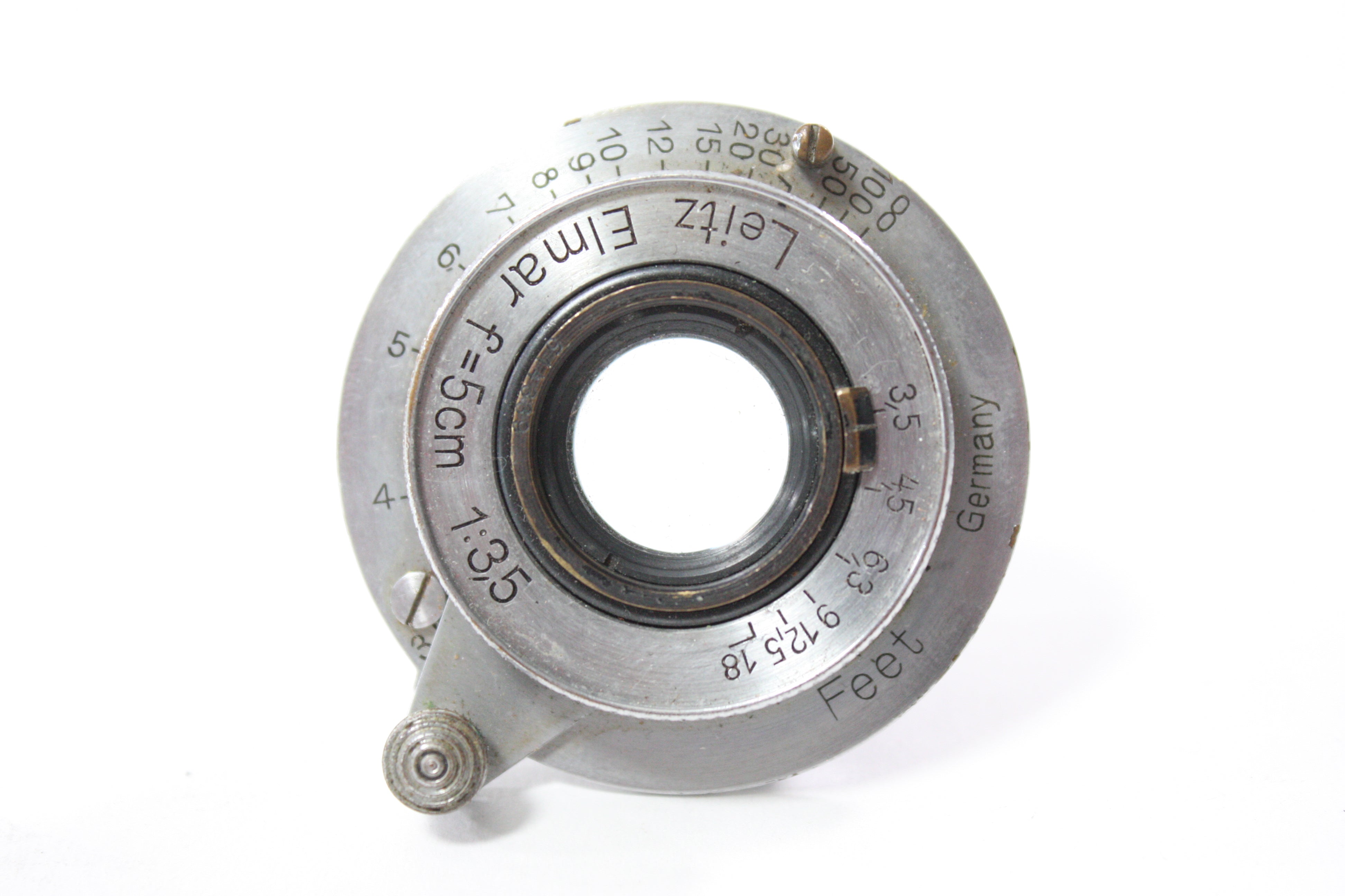 Leica 5cm f/3.5 Leitz Elmar Lens for M39 Mount AS-IS