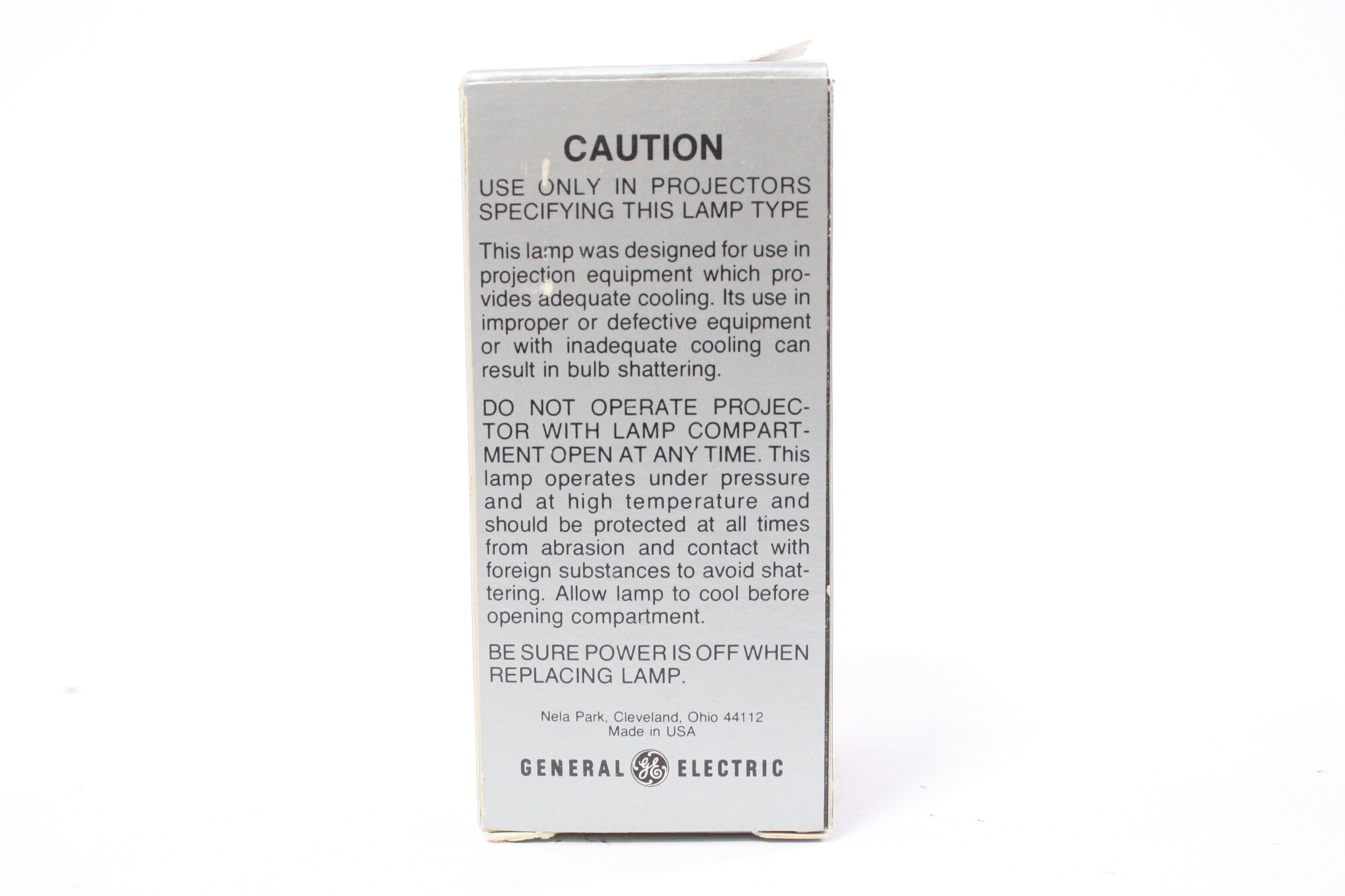 GE DLD/DFZ 80W 30V Projection Lamp