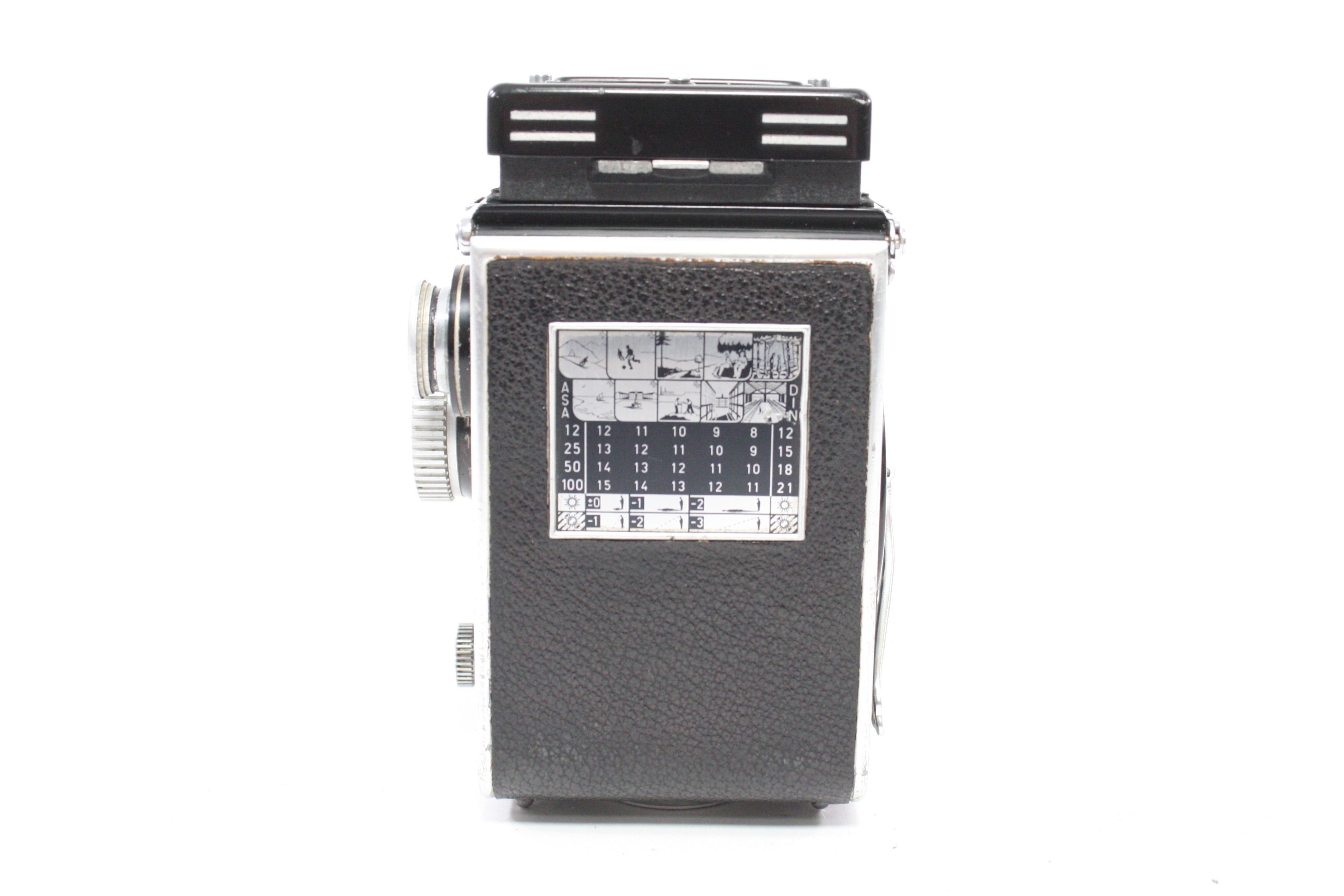 Rolleiflex 2.8 D Medium Format TLR Camera with Schneider-Kreuznach Xenotar 80mm f/2.8 Lens