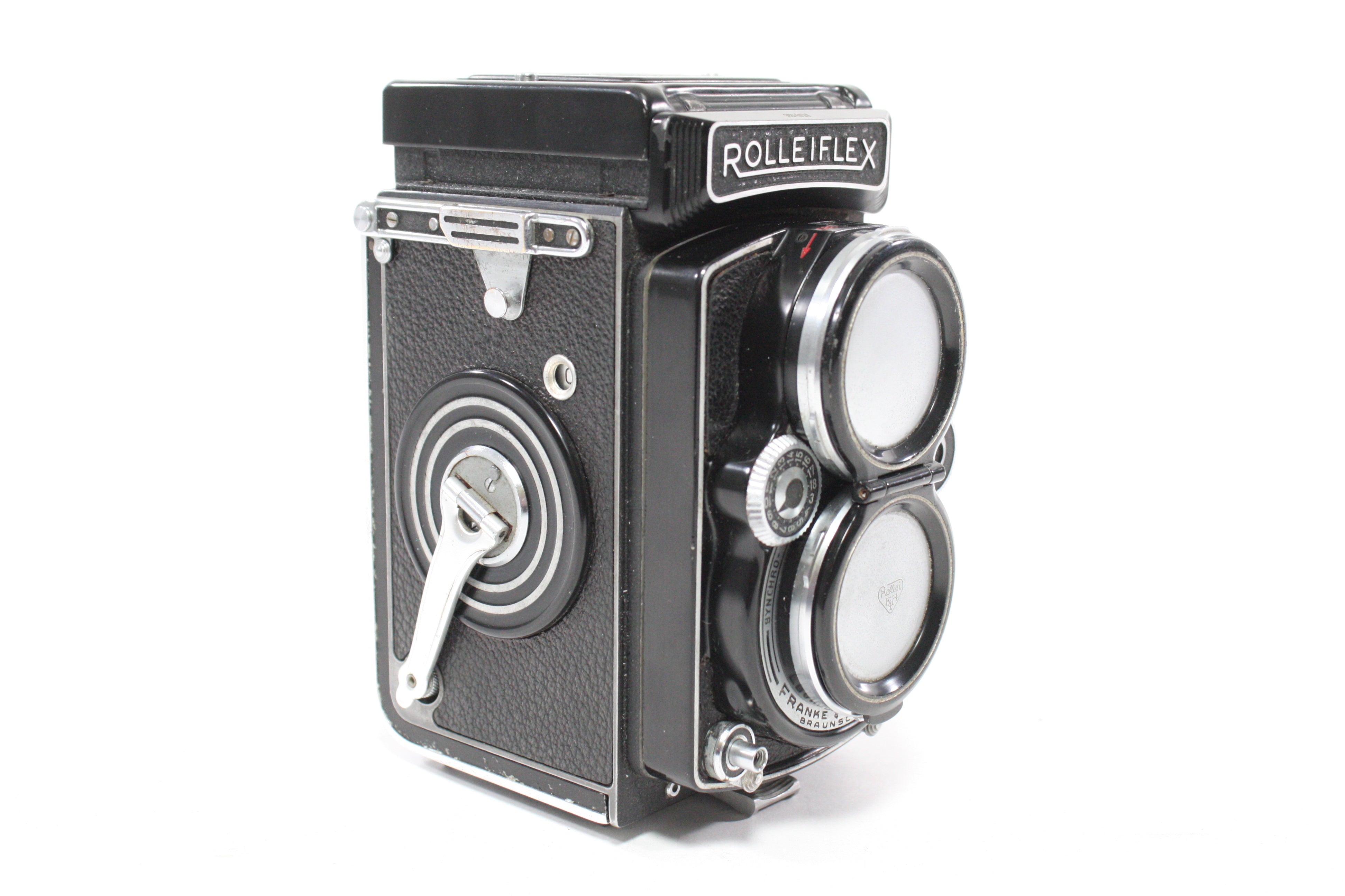 Rolleiflex 2.8 D Medium Format TLR Camera with Schneider-Kreuznach Xenotar 80mm f/2.8 Lens
