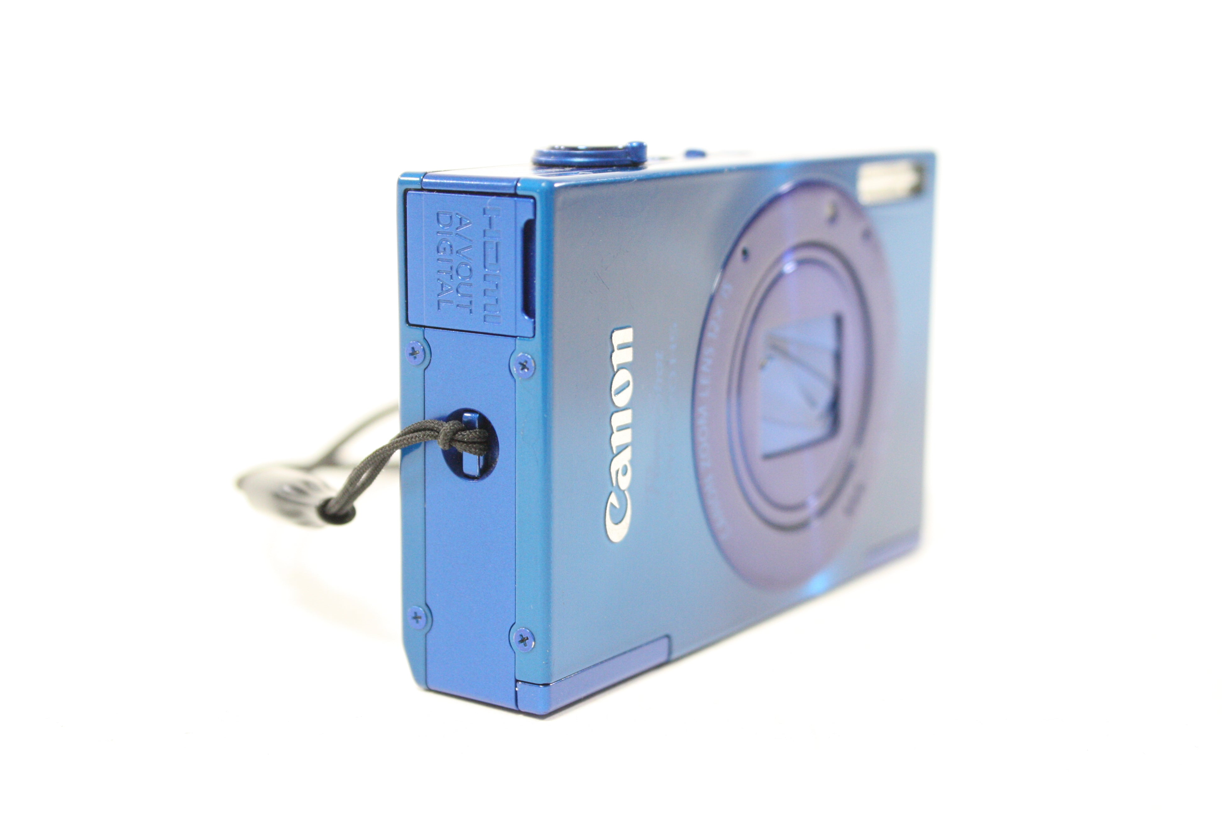 Canon PowerShot ELPH 520 HS Digital Point and Shoot 12x Zoom 10.1mp (Blue) AS-IS