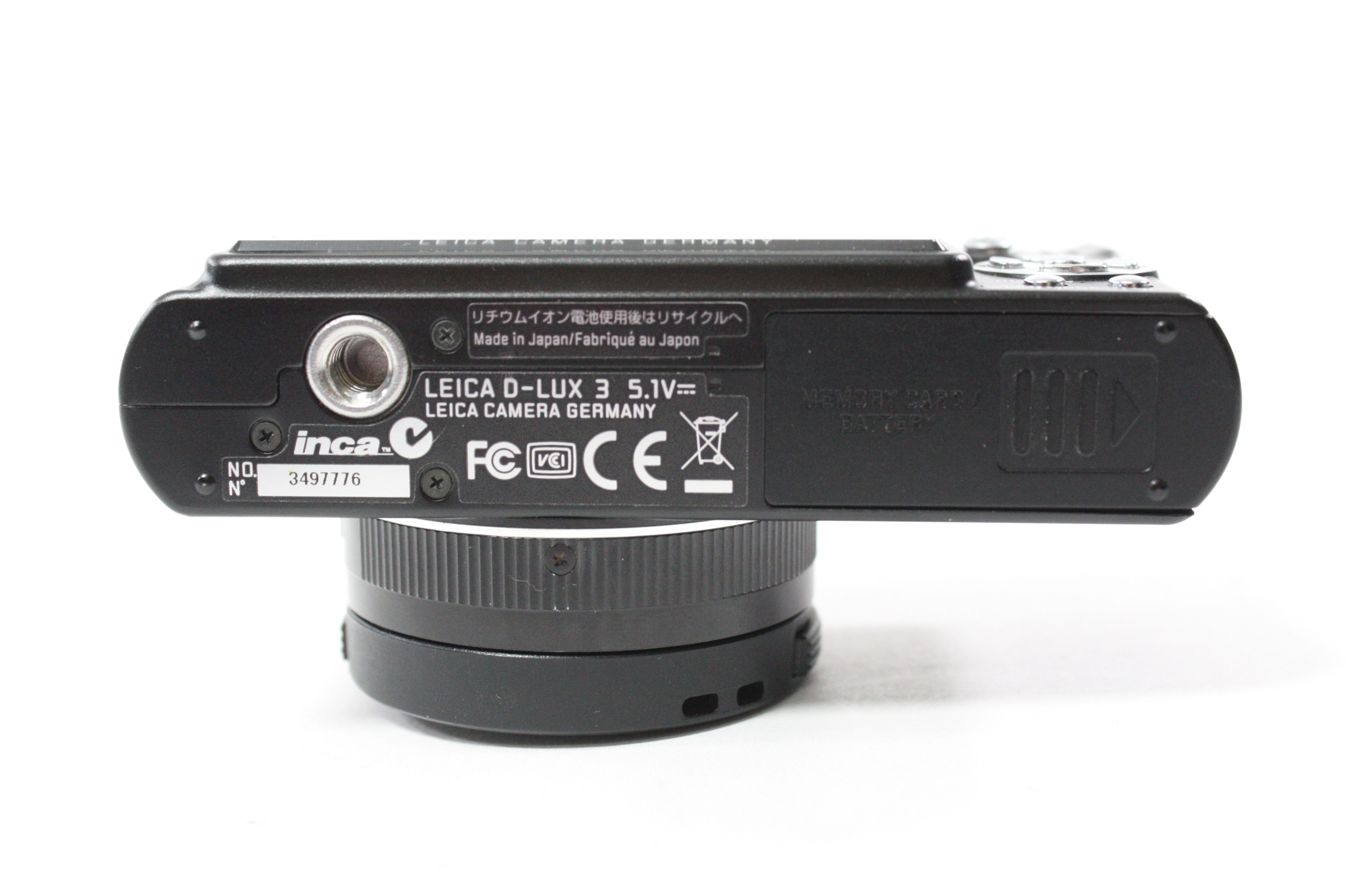 Leica D-Lux 3 Digital Point and Shoot Camera 4x Zoom 10mp