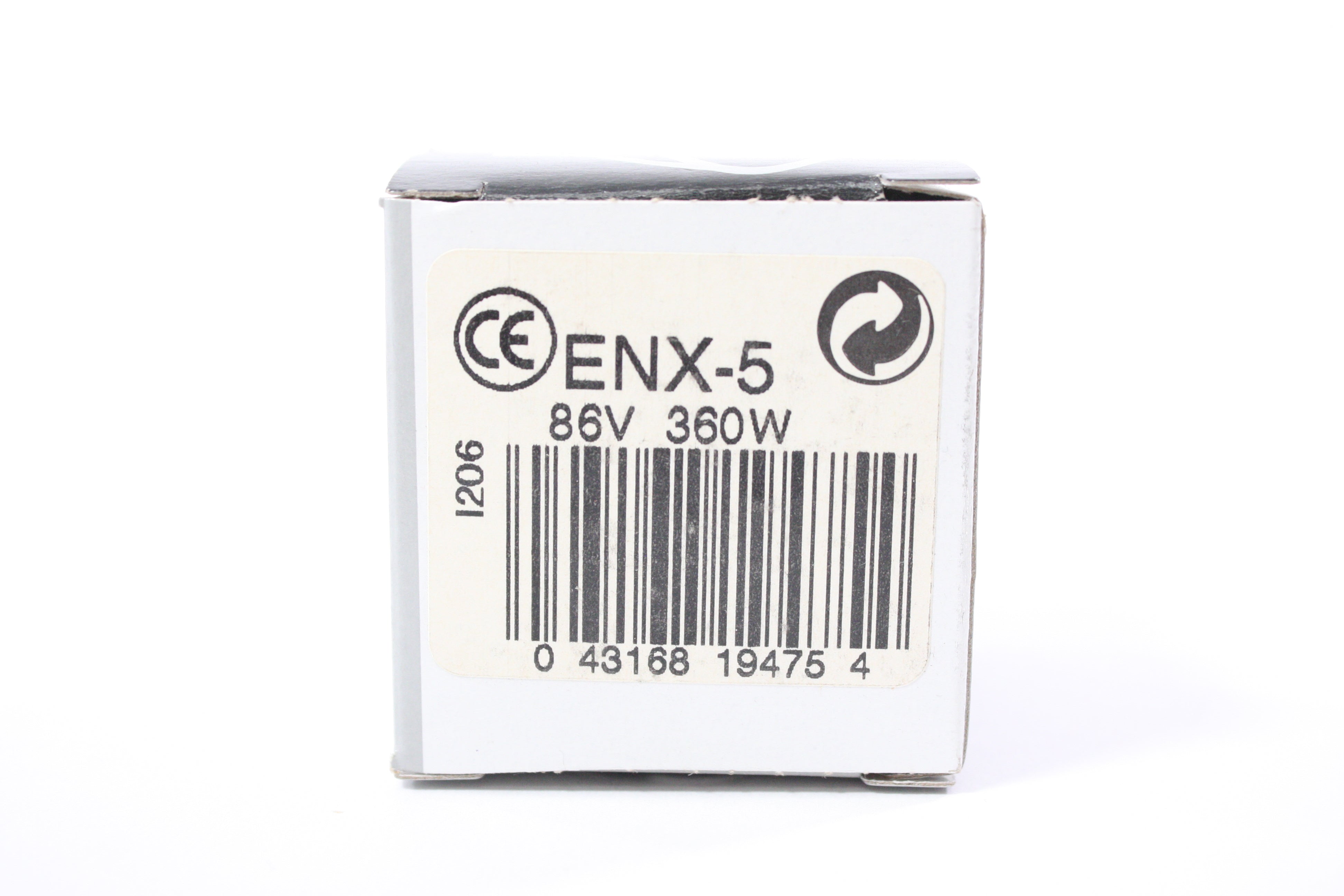 GE ENX-5 360W 86V Quartzline Lamp