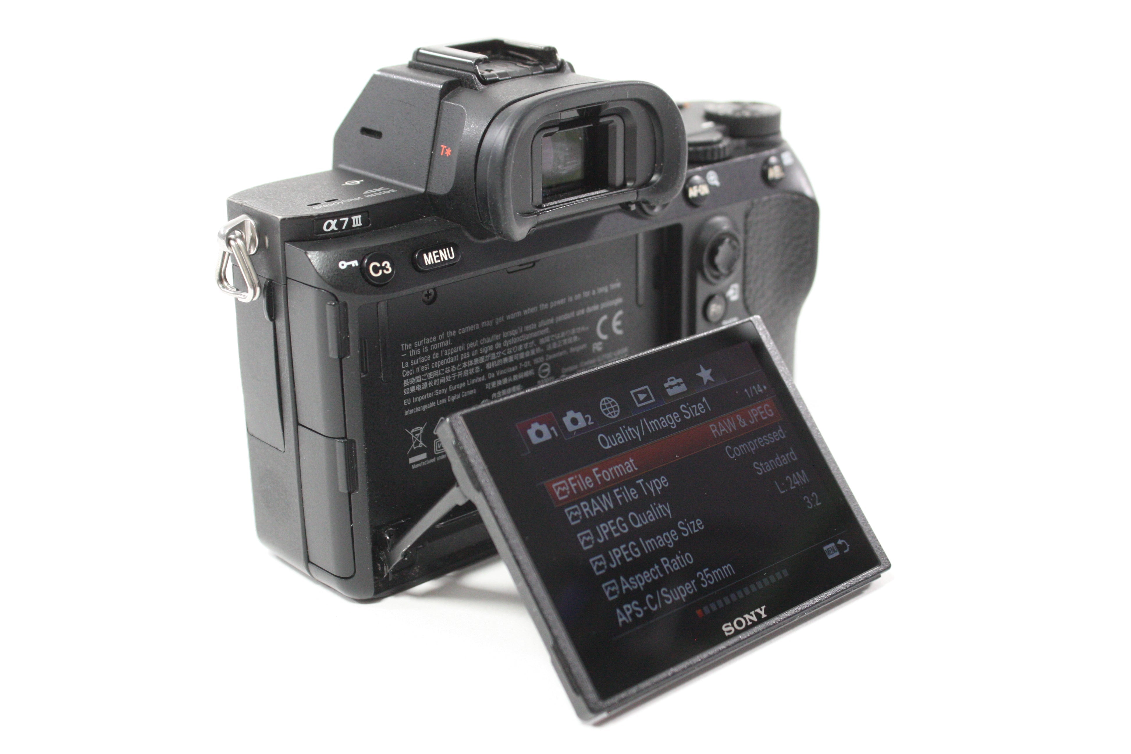 Sony a7 III Digital Mirrorless Camera Body with Shutter Count 433,777