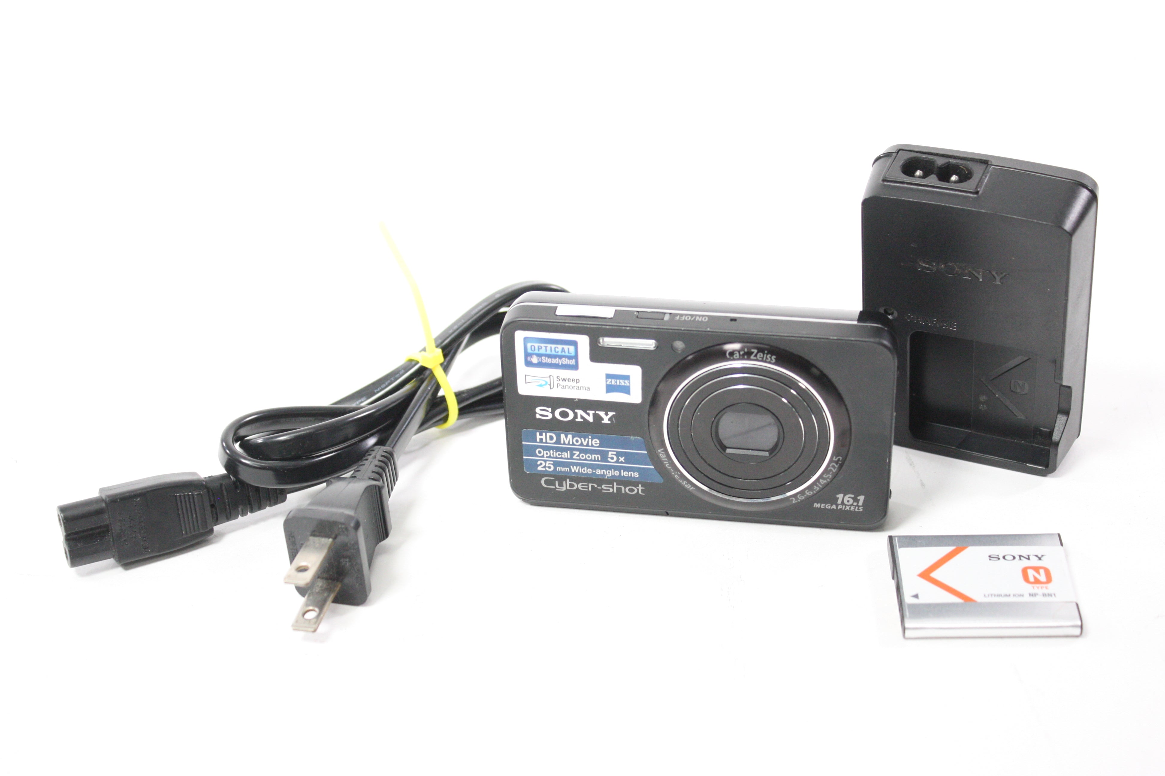 Sony Cyber-Shot DSC-W580 Digital Point and Shoot Camera 5x Zoom 16.1mp