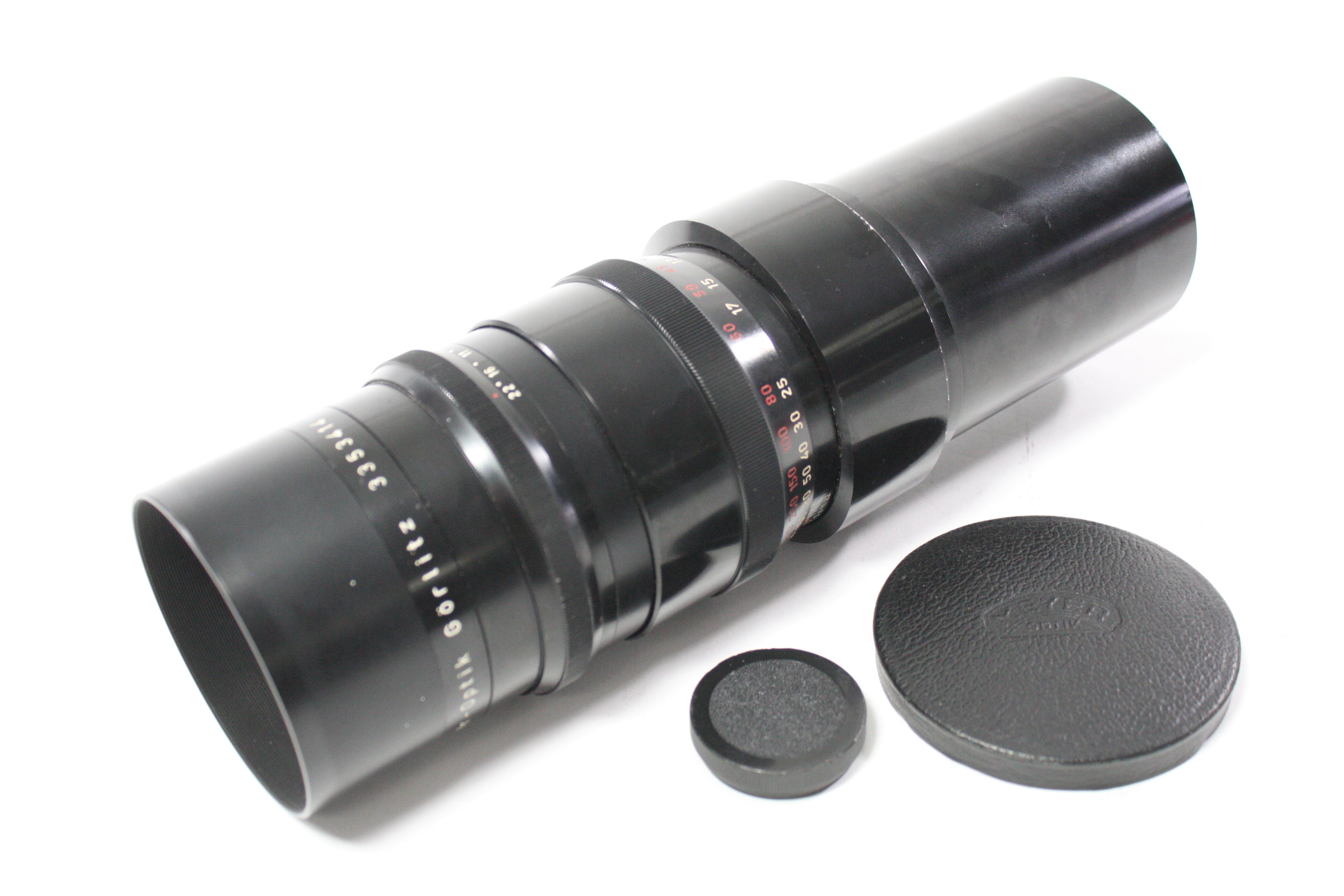 Meyer-Optik Gorlitz 400mm f/5.5 Telemegor Lens for External Exakta Mount