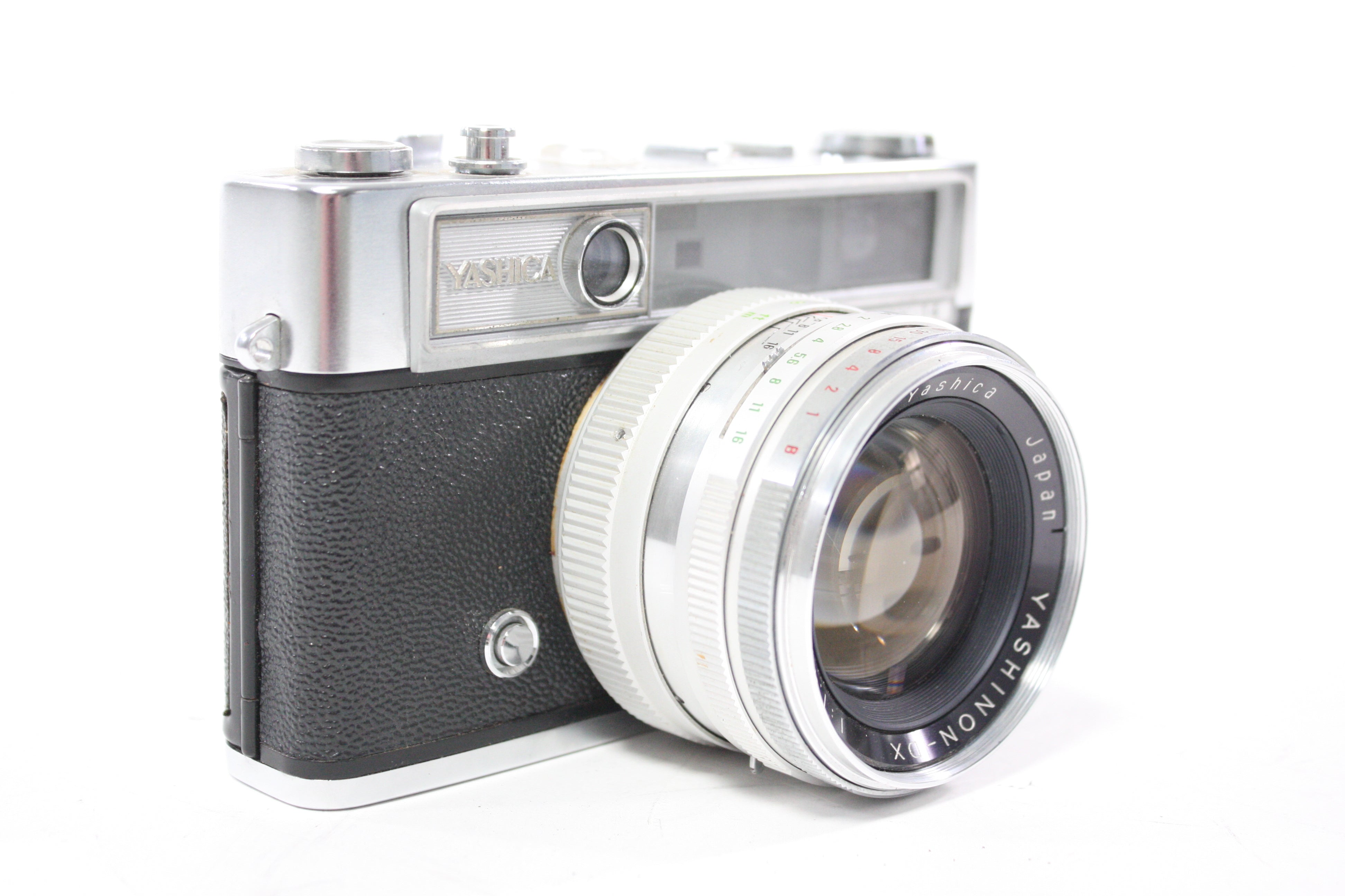 Yashica Lynx-14 35mm Rangefinder Camera with 45mm f/1.4 Lens AS-IS
