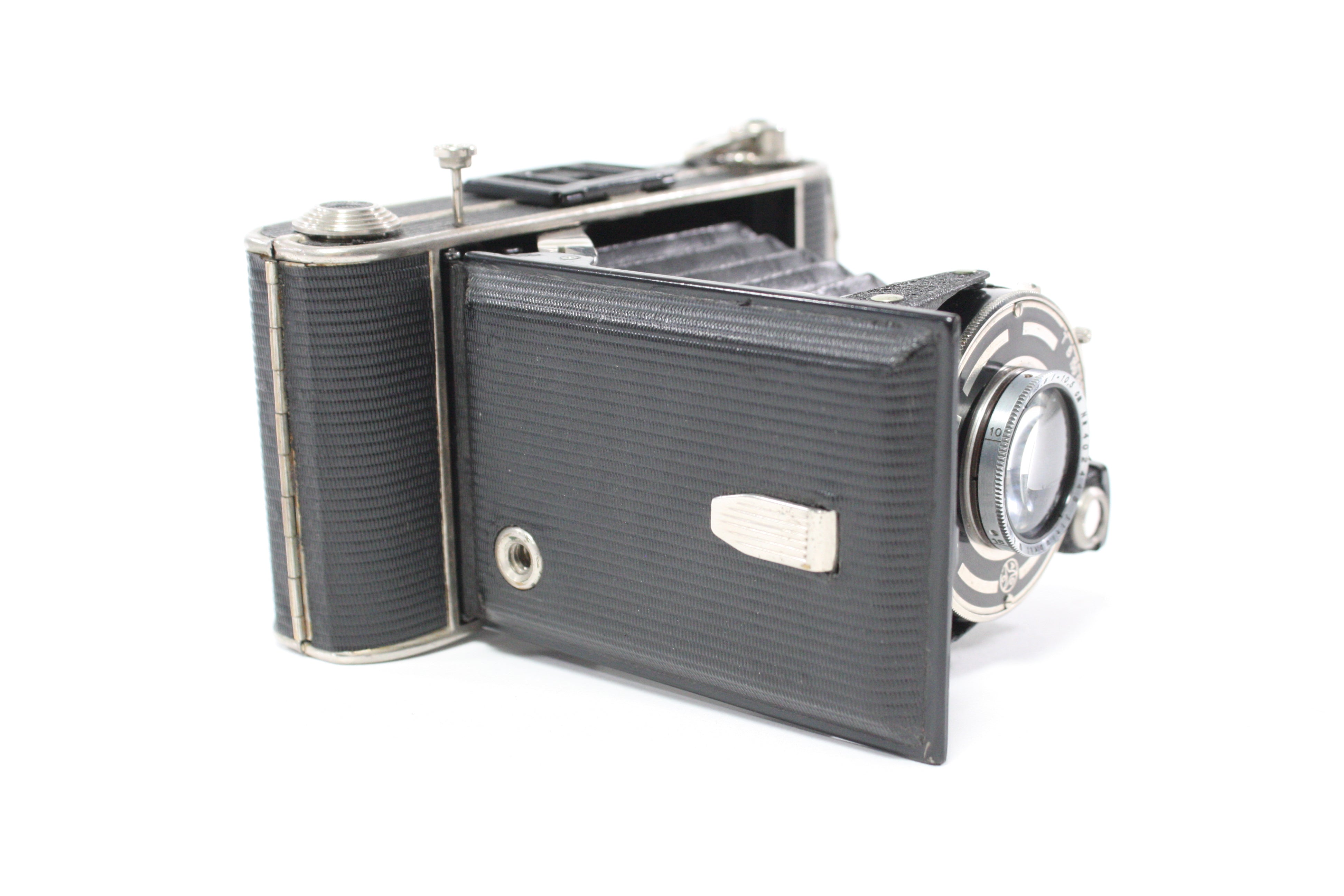 Franka Werke Rolfix Prontor II Folding Camera with Steinheil Munchen Cassar 10.5cm f/3.8 Lens (Please Read)