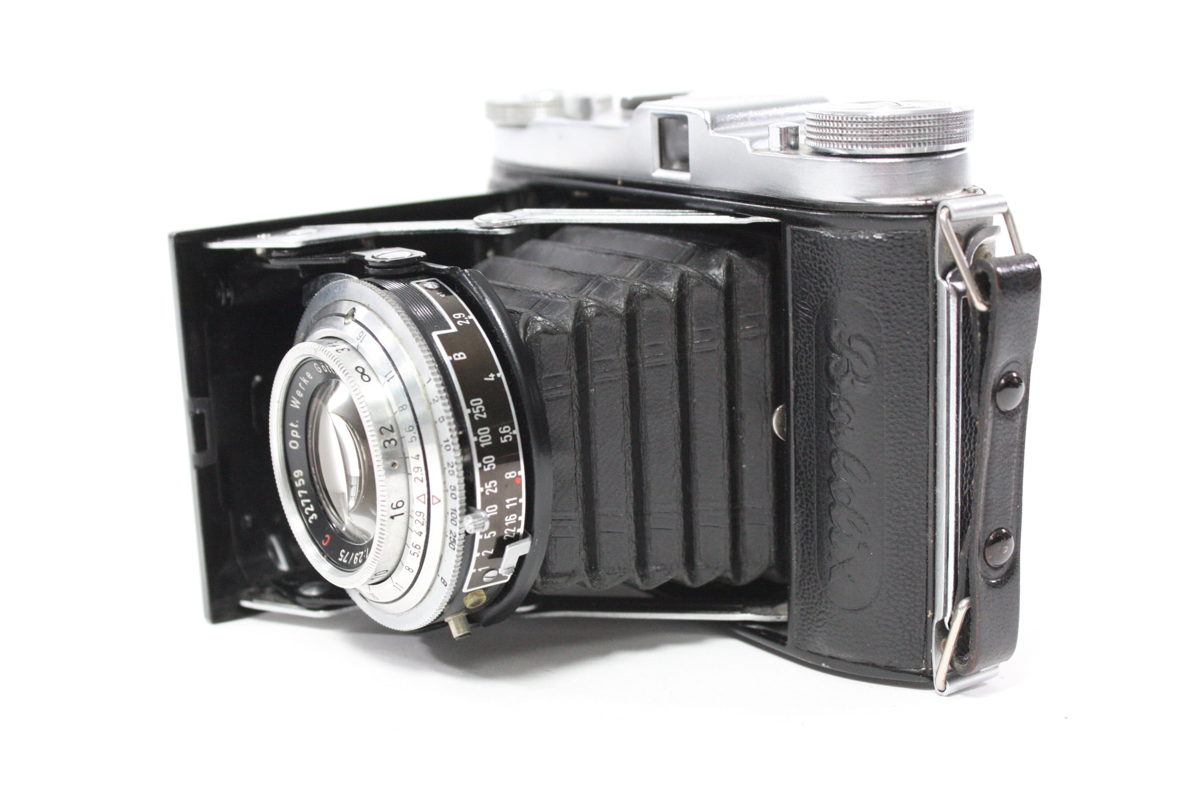Balda Super Baldax Folding Camera with Optische Werke Gottingen 75mm f/2.9 Westar Lens (Please Read)