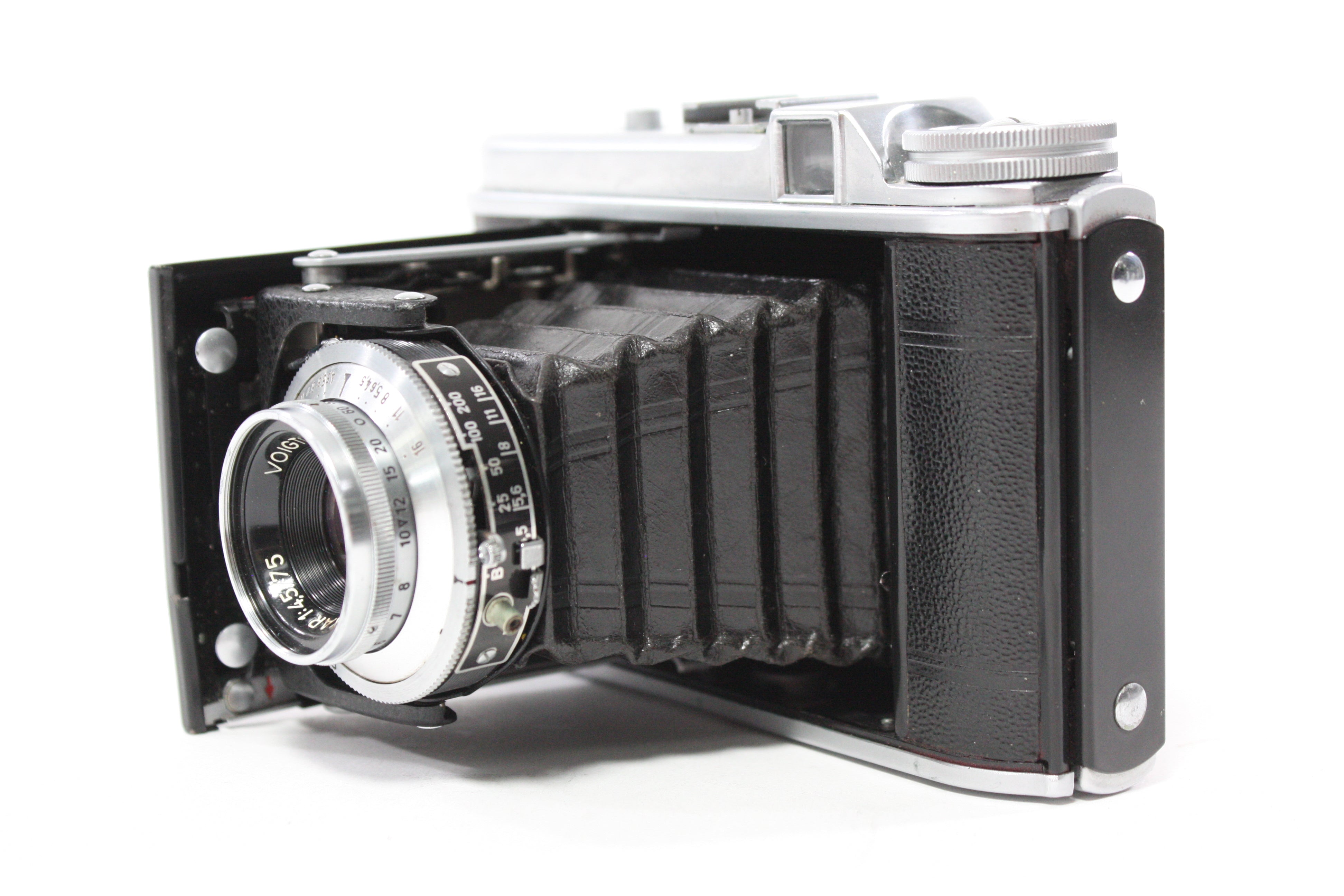 Voigtlander Perkeo I Folding Camera with 75mm f/4.5 Vaskar Lens (Please Read)