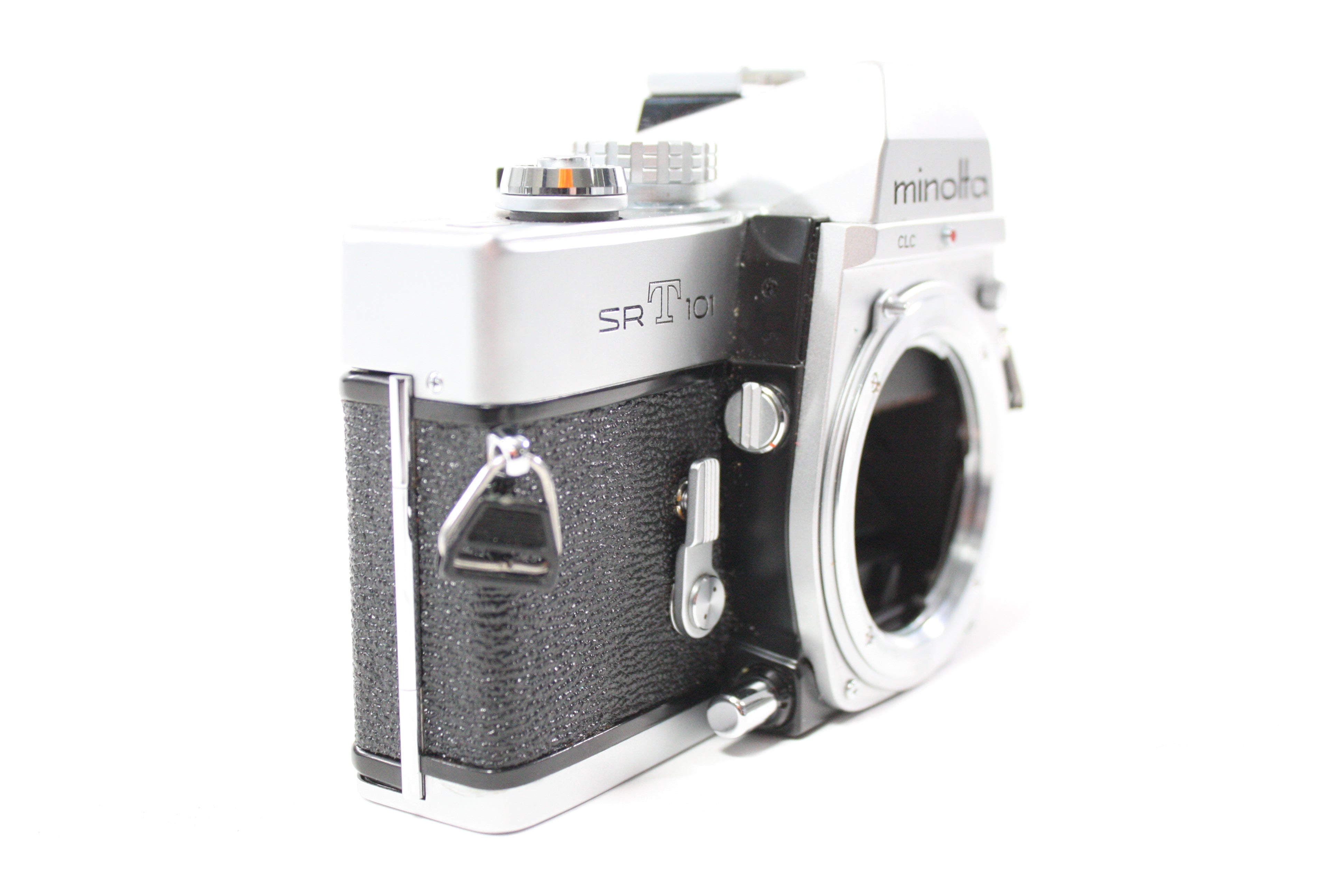 Minolta SRT 101 35mm SLR Camera with Minolta 55mm f/1.7 Rokkor-PF MC Lens for MD Mount