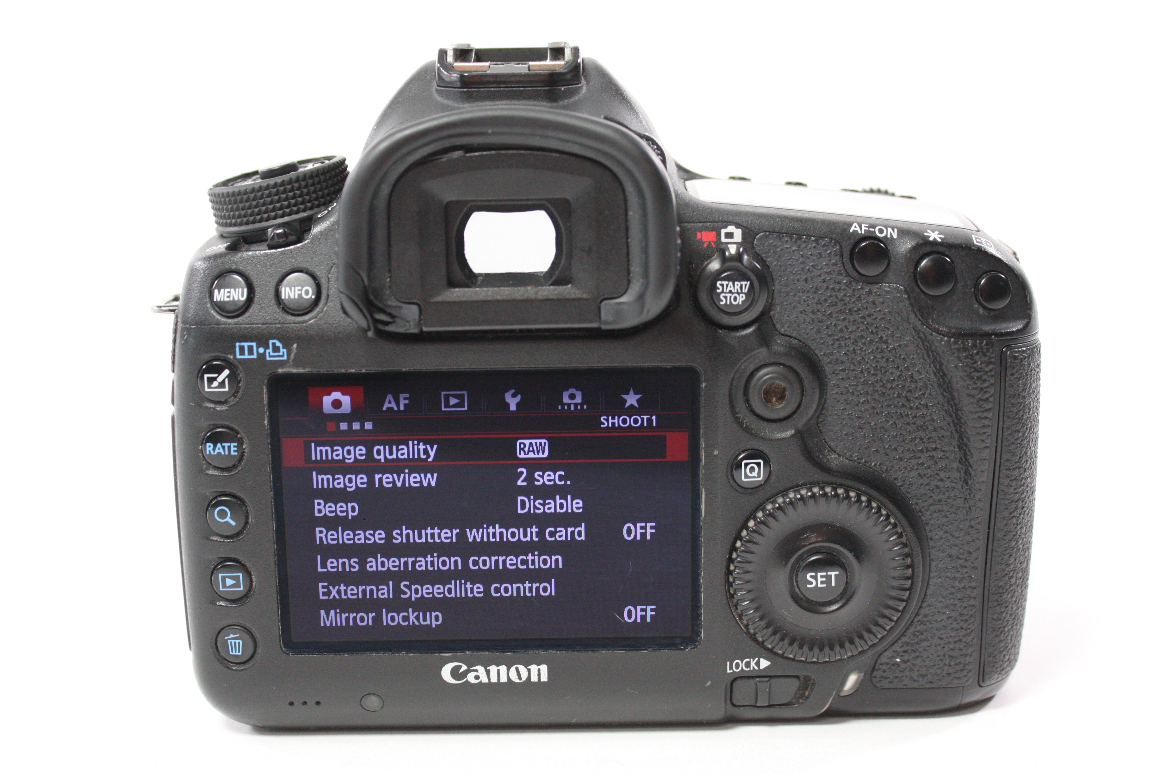 Canon 5D Mark III DSLR Camera Body with Shutter Count 497,262 AS-IS