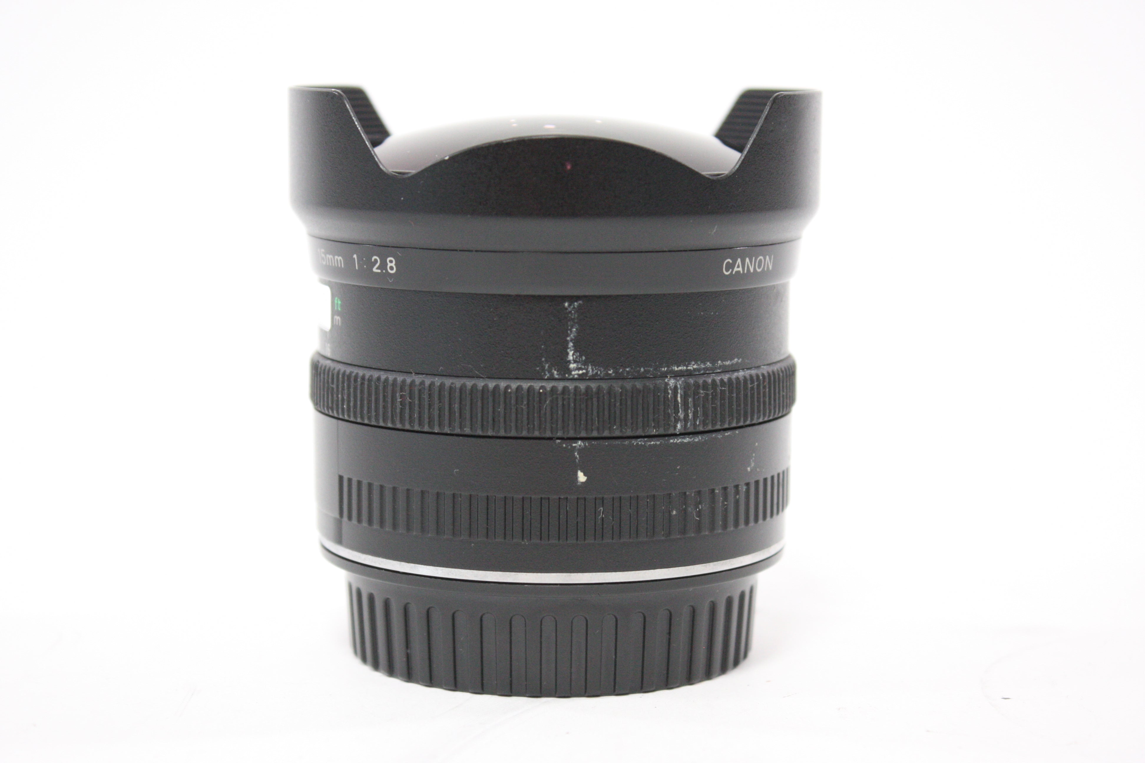 Canon 15mm f/2.8 Fisheye Lens for EF Mount AS-IS