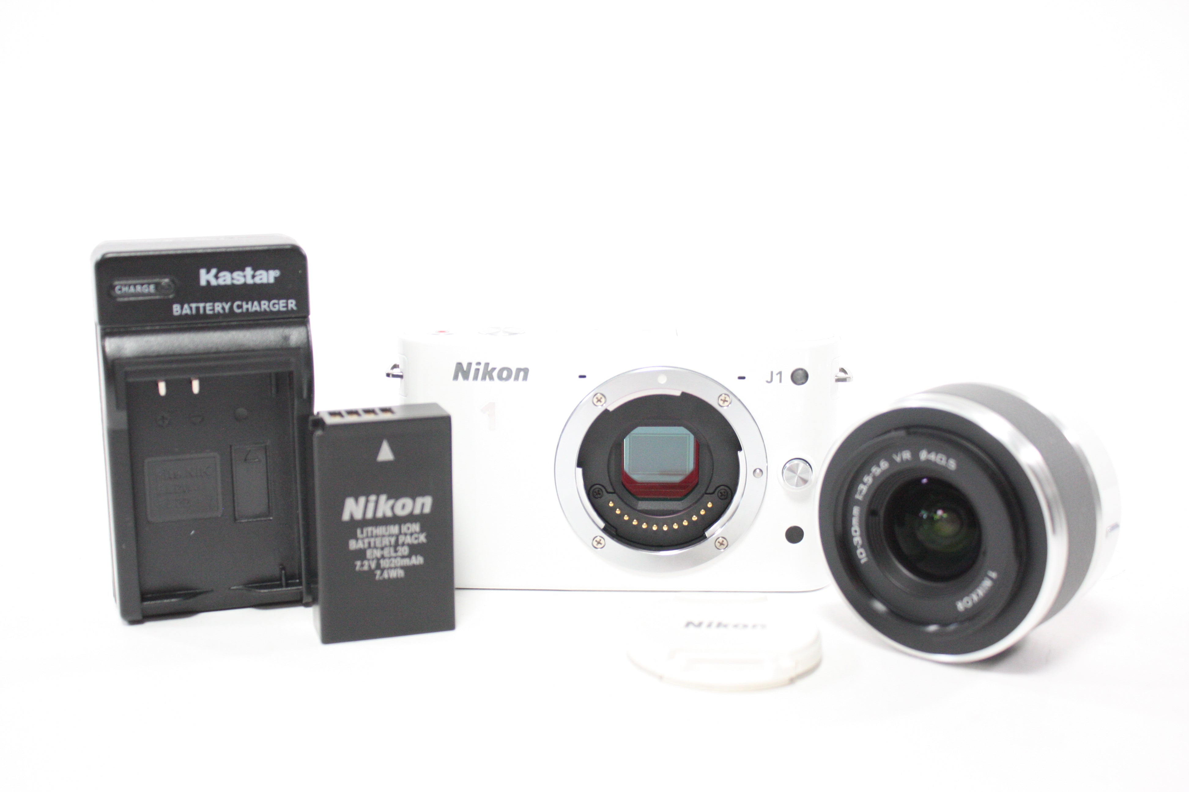Nikon 1 J1 Digital Mirrorless Camera with 10-30mm f/3.5-5.6 Lens AS-IS