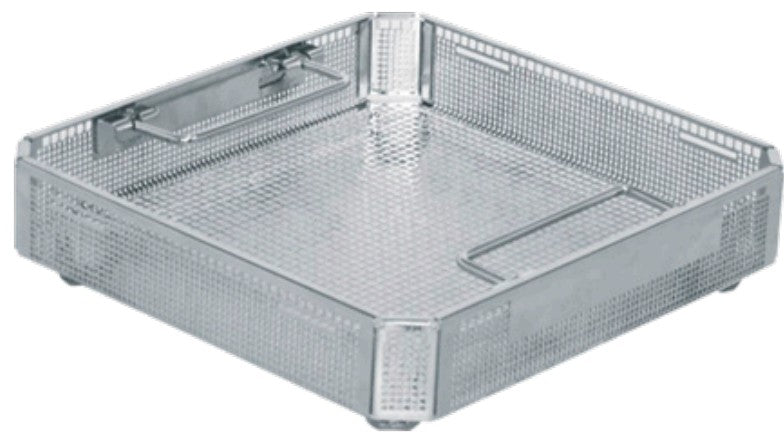 Perforated Basket w/ Feet. 3"H. Full Size