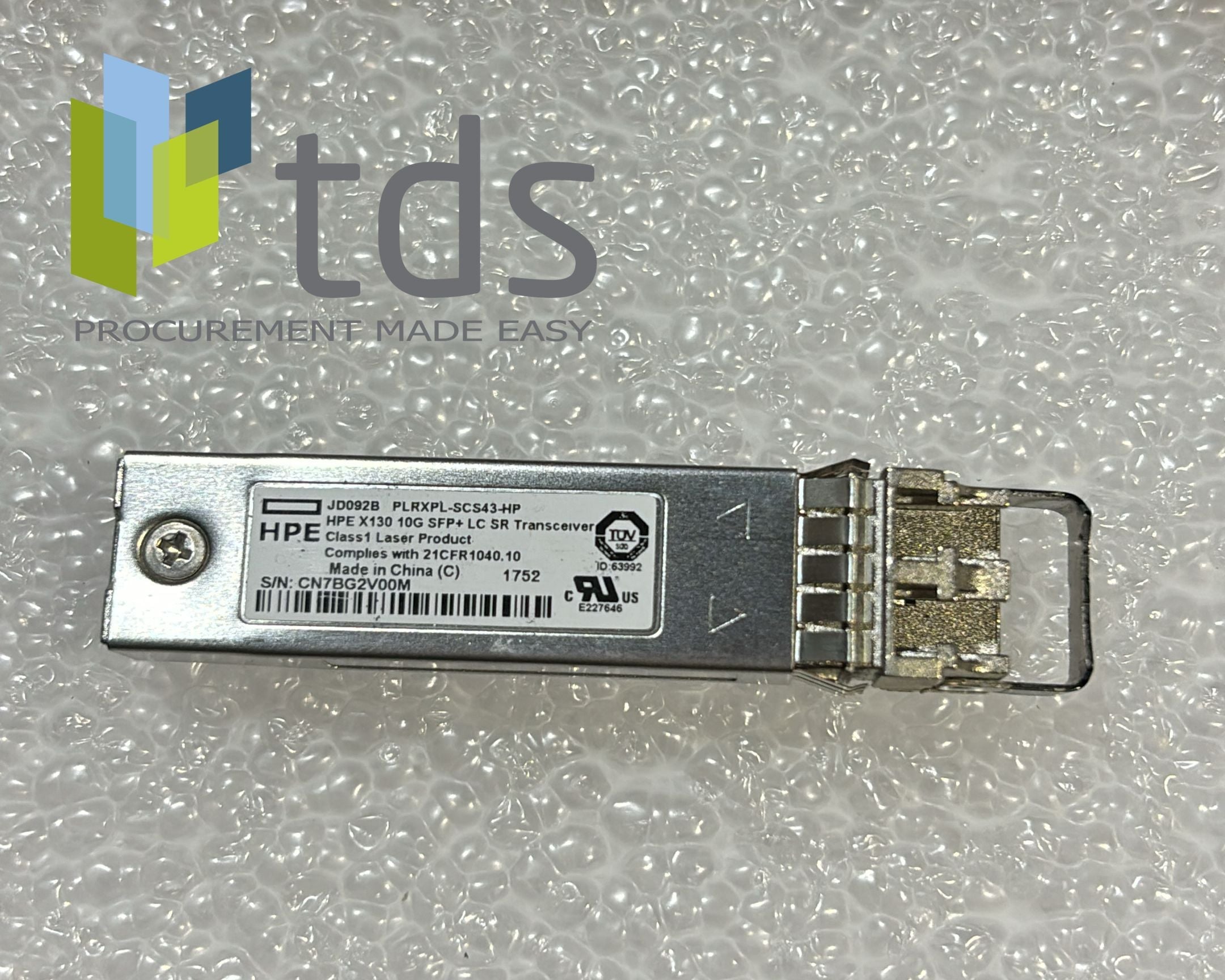 HP JG898A FlexFabric 5700 Switch - Transceiver | Alo Tech Solutions