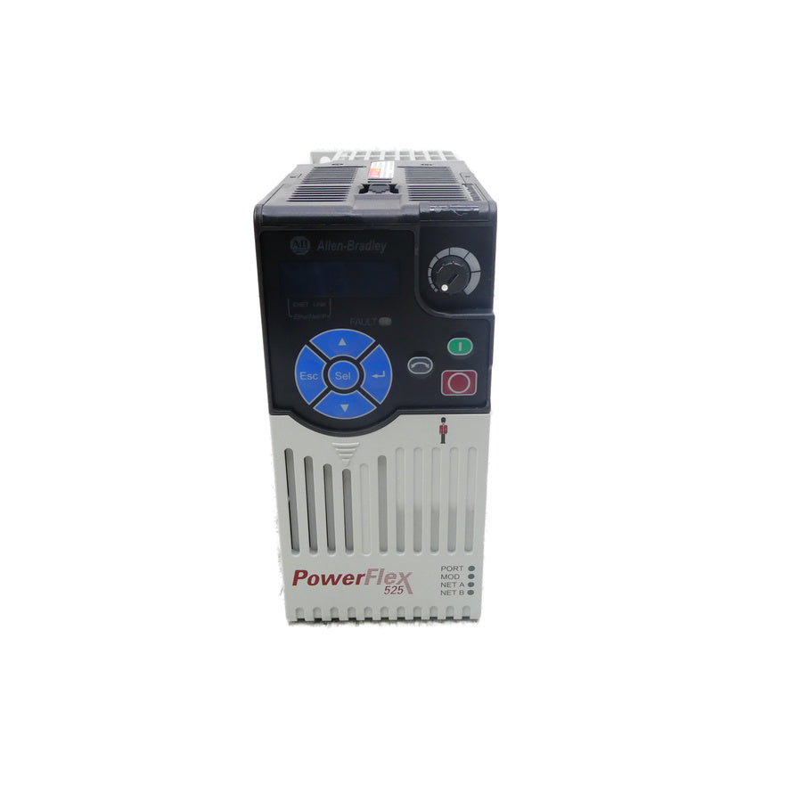 ALLEN BRADLEY 25B-D6P0N104 SER. A F/W 7.001 323-528VAC 6.0A NSMP