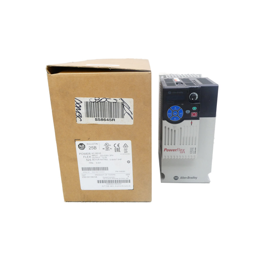 ALLEN BRADLEY 25B-D013N104 SER. A F/W 5.001 323-528V 15.4A NSMP