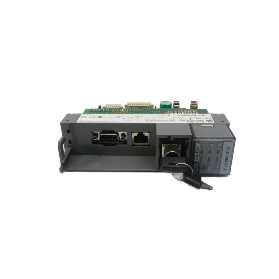 ALLEN BRADLEY 1747-L532 SER. D F/W 10 24VDC REV. 4 (NO DOOR) NSNP