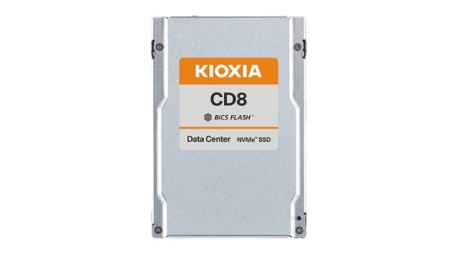 Kioxia CD8-R 15.36TB U.2 NVMe 2.5" Solid State Drive