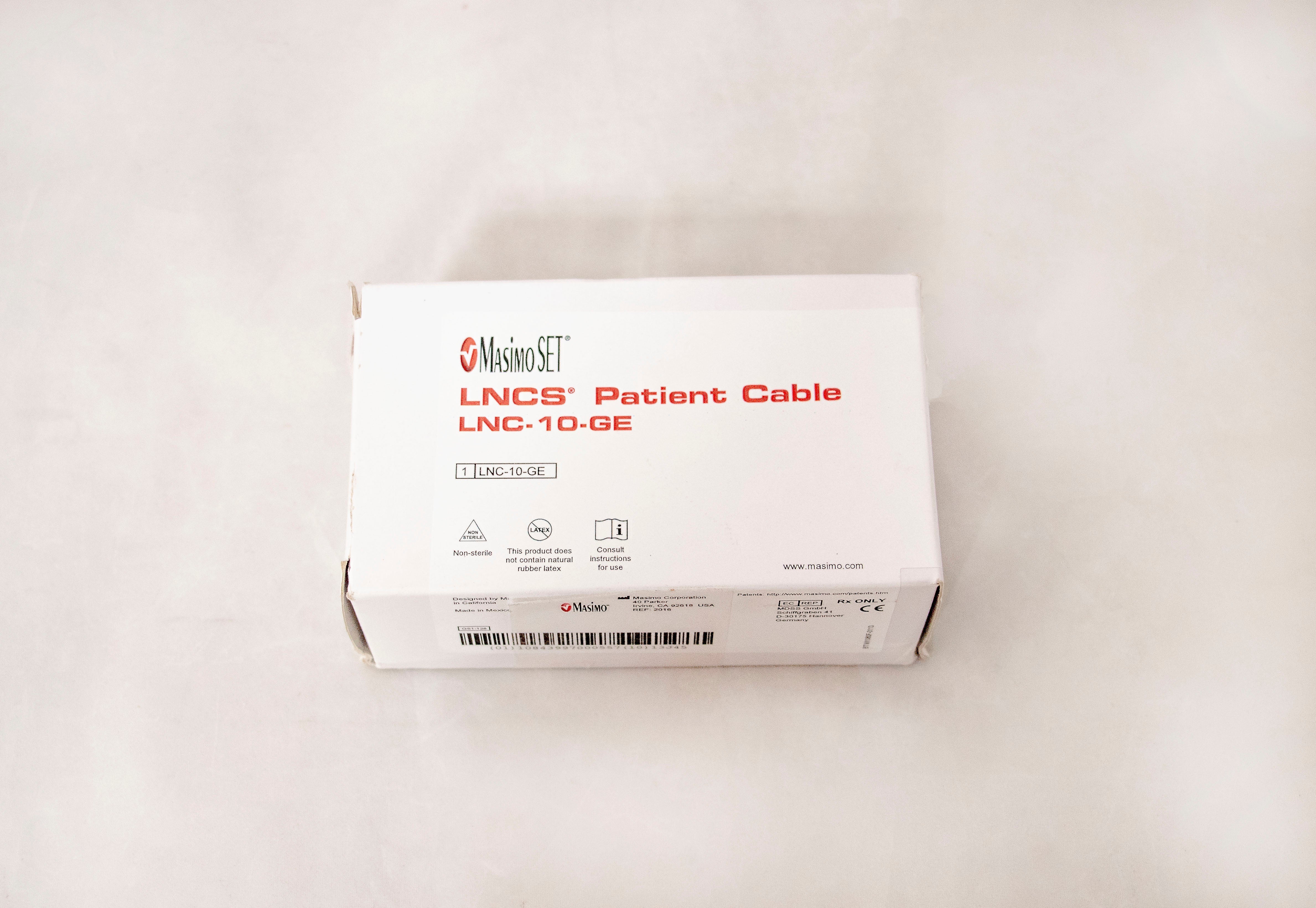 MasimoSET LNCS Patient Cable LNC 10