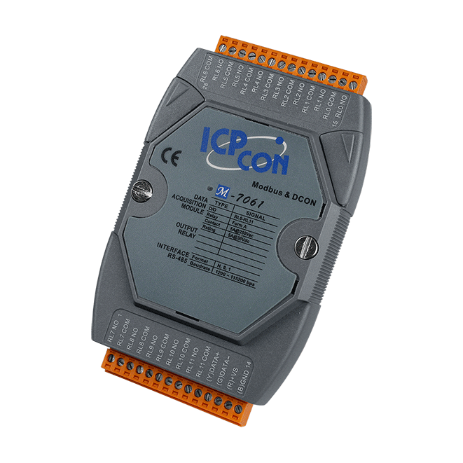 M-7061-D-G-CR Twelve Channel Relay Output Module