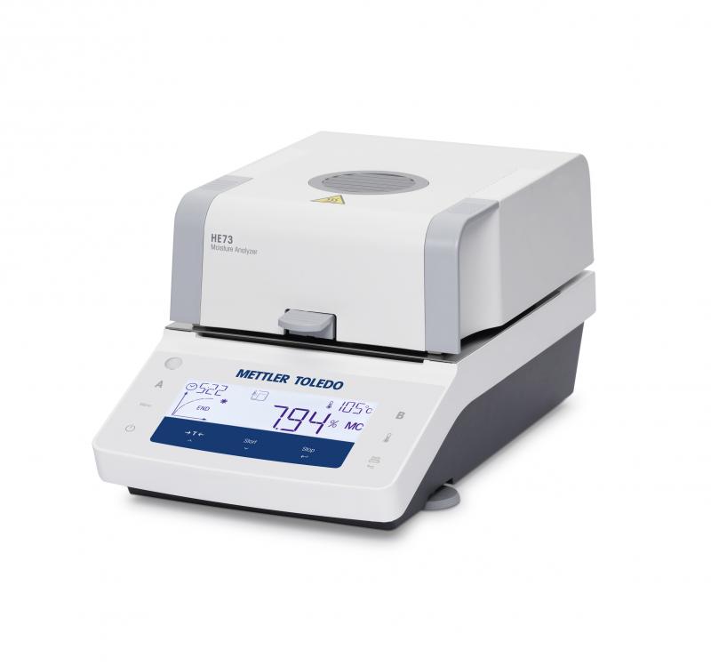 Mettler Toledo HE73 Moisture Analyzer, 71 g Capacity, 0.001 g Readability