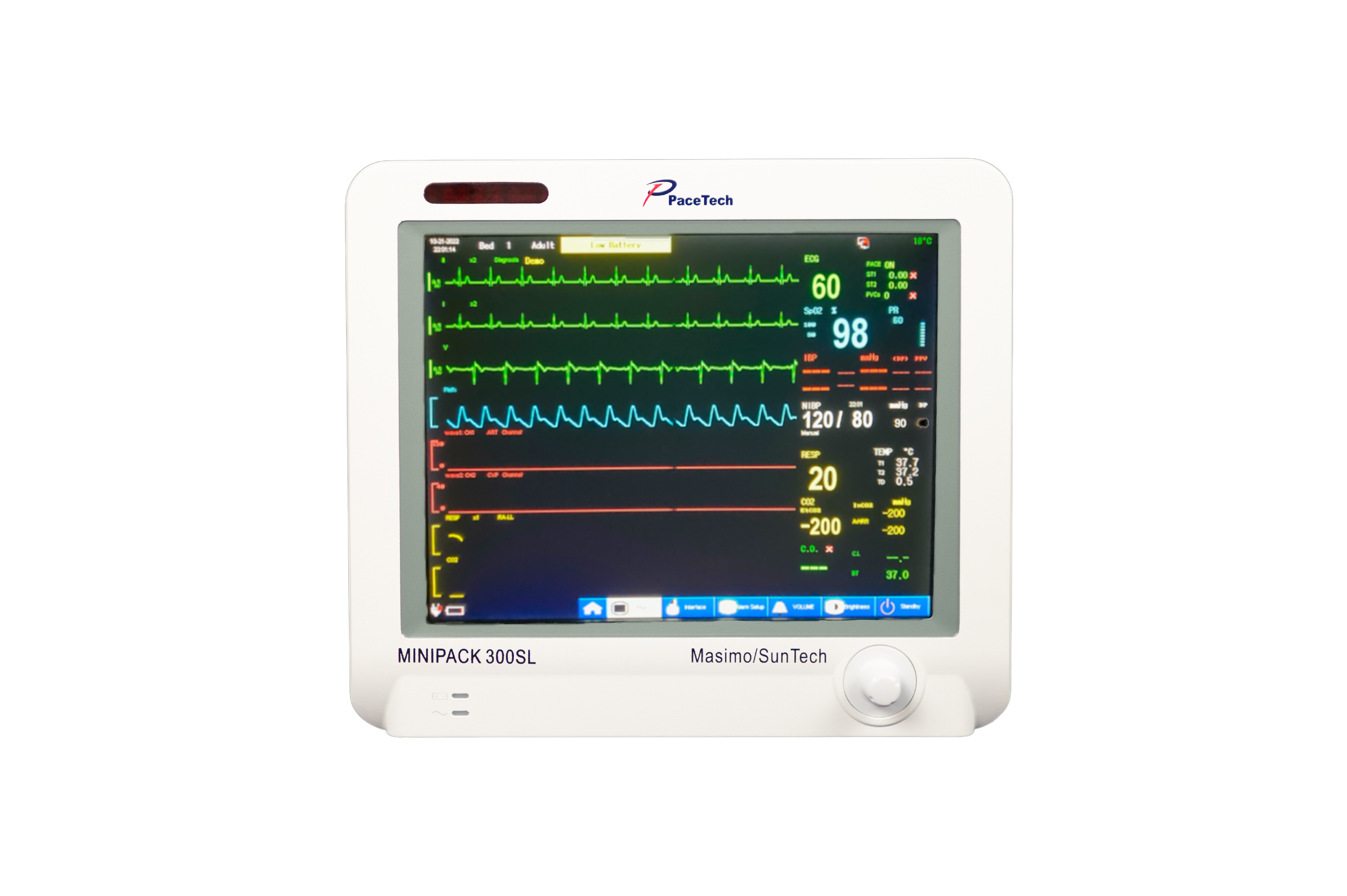 PaceTech MiniPack 300SL 8” touchscreen