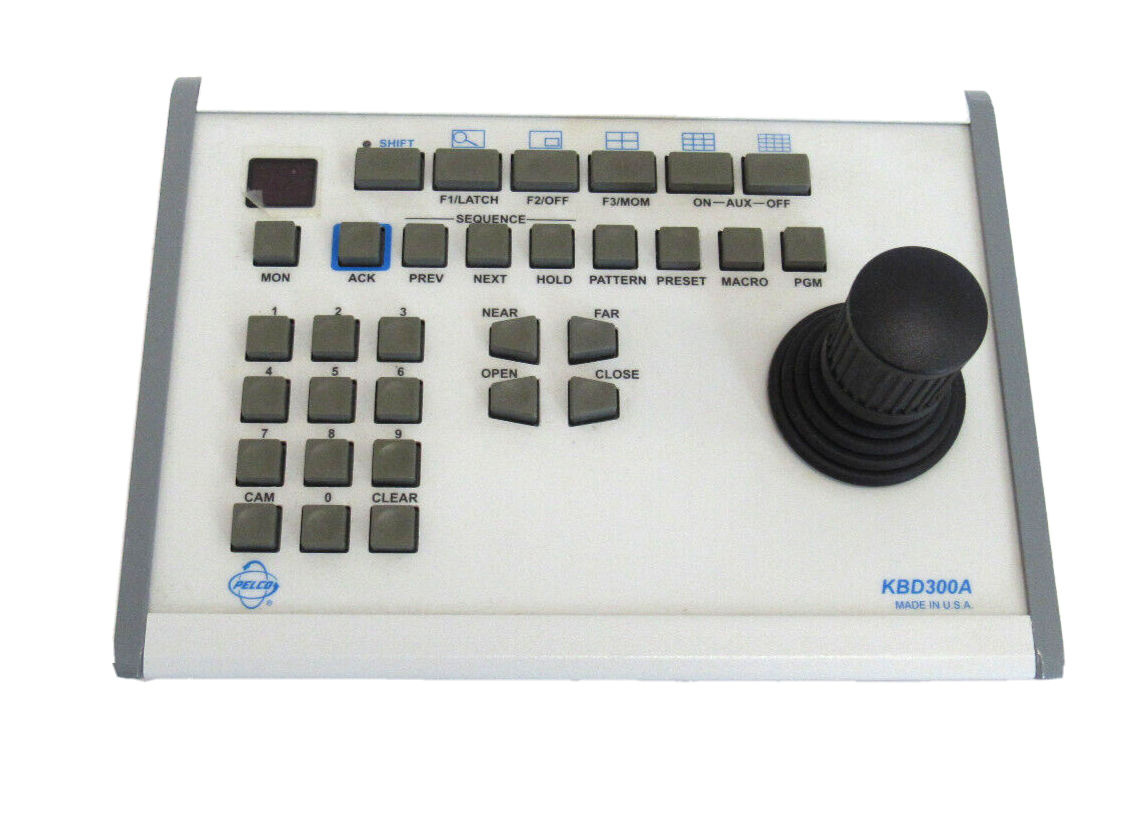 NEW PELCO KBD300A KEYBOARD VARI-SPEED WITH JOYSTICK