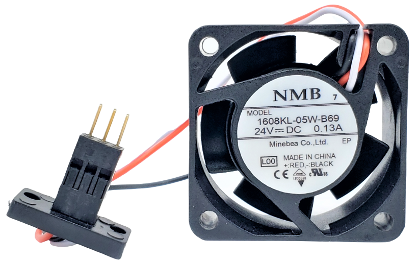 NMB-MAT 1608KL-05W-B69 - 24V 0.13A 40x40x20mm 3-Pin Male Connector Cooling Fan