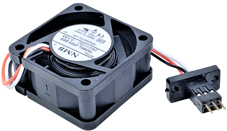 NMB-MAT 1608KL-05W-B69 - 24V 0.13A 40x40x20mm 3-Pin Male Connector Cooling Fan