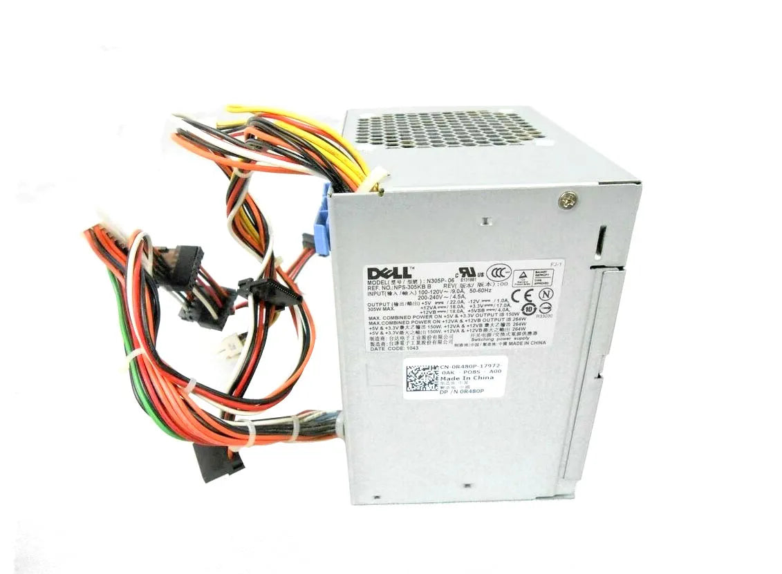 NPS-305KB B - Dell 305-Watts Power Supply