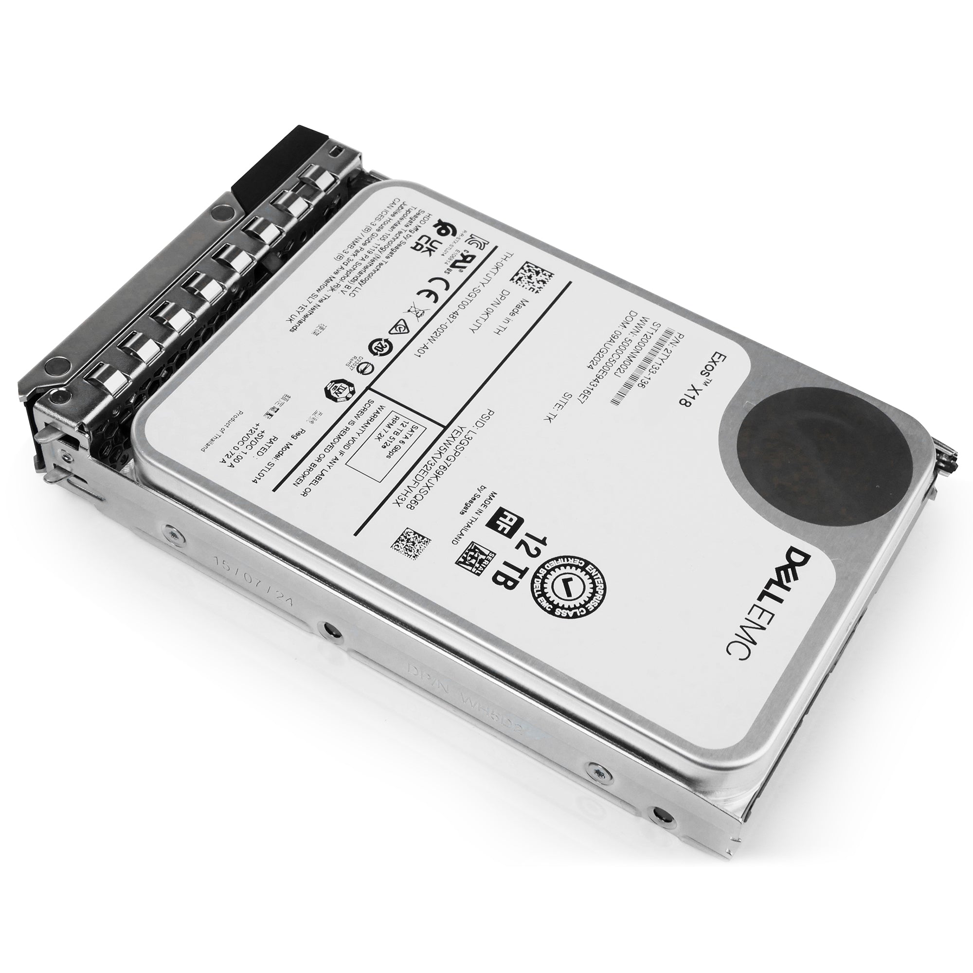 Dell G14 V308G 12TB 7.2K RPM SATA 6Gb/s 512e 256MB 3.5in HDD