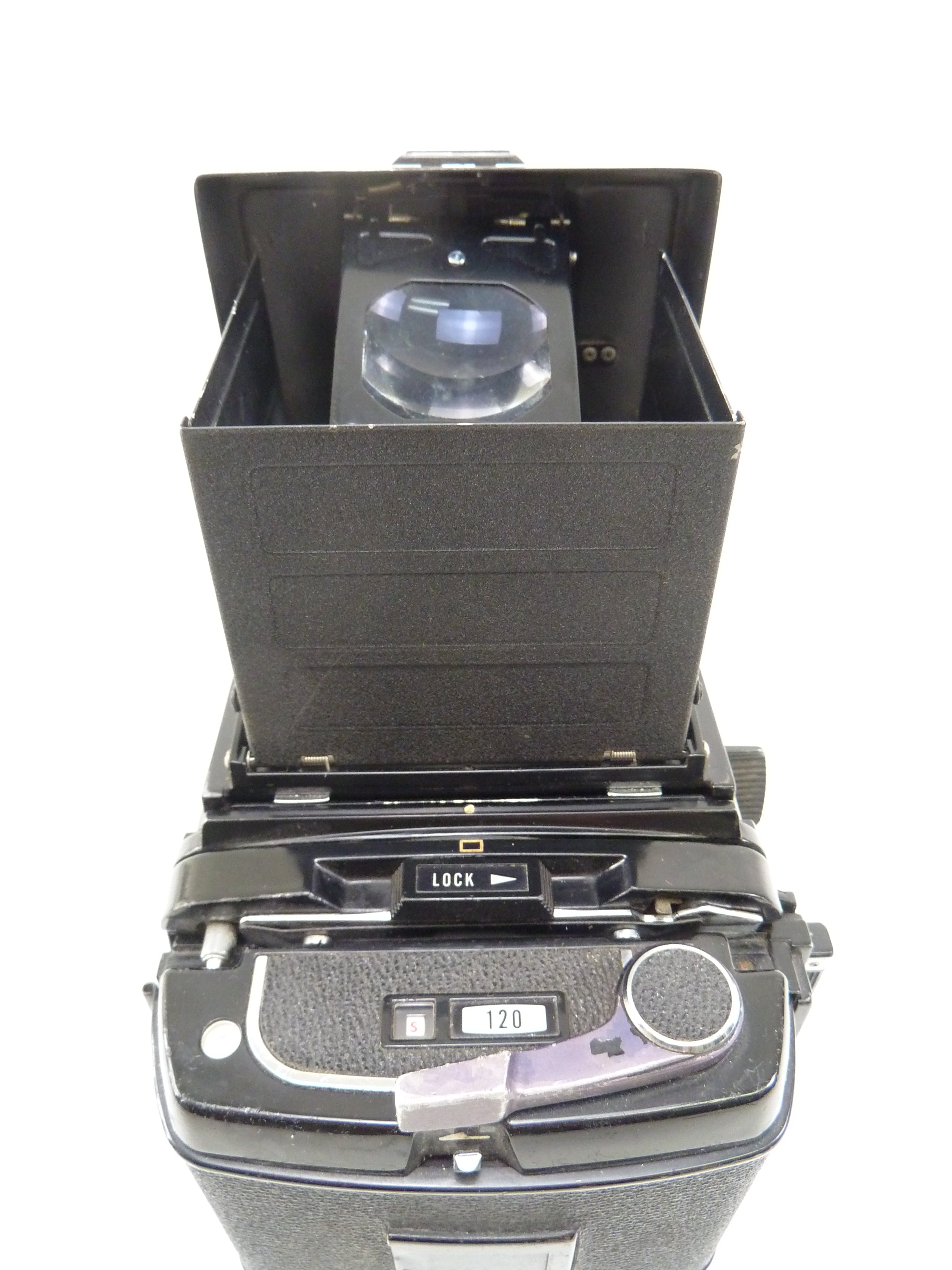 Mamiya RB67 Camera Outfit with 90MM F3.8 Lens, Pro 120 Back, and WLF