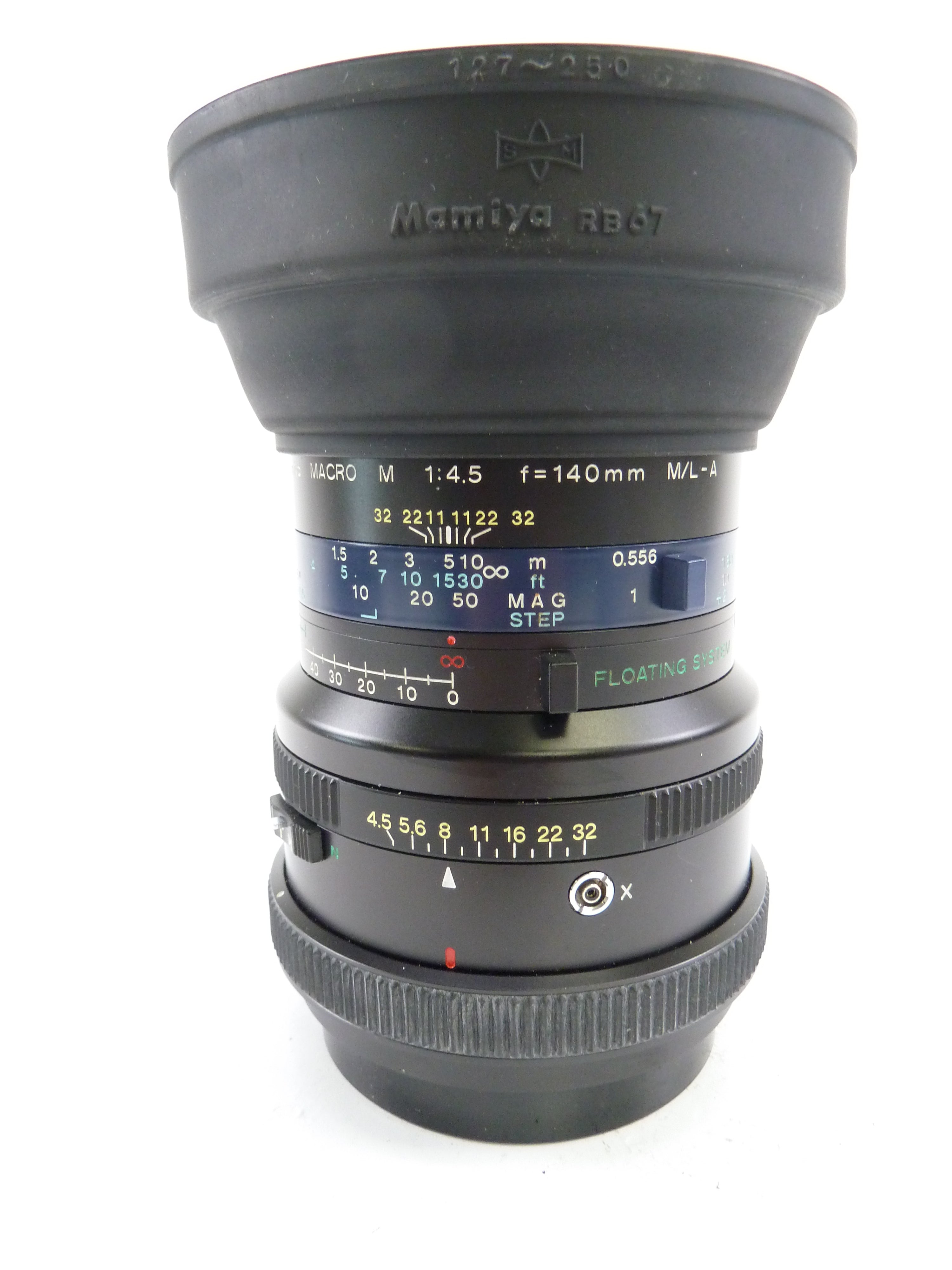 Mamiya RZ 140MM F4.5 M/L-A Macro Lens with Floating Element