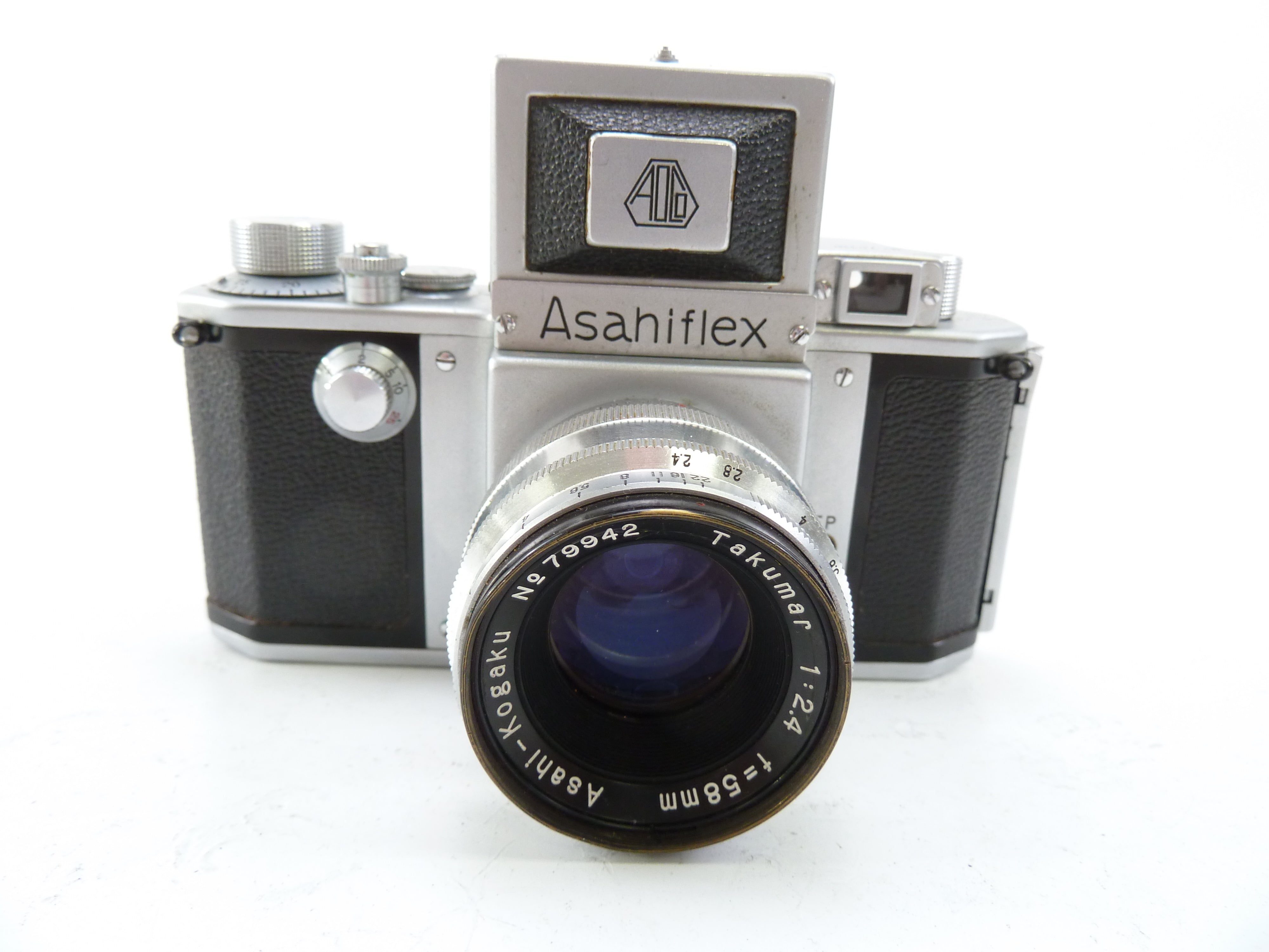 Asahiflex 35MM Camera with 58MM f2.4 Takumar Lens