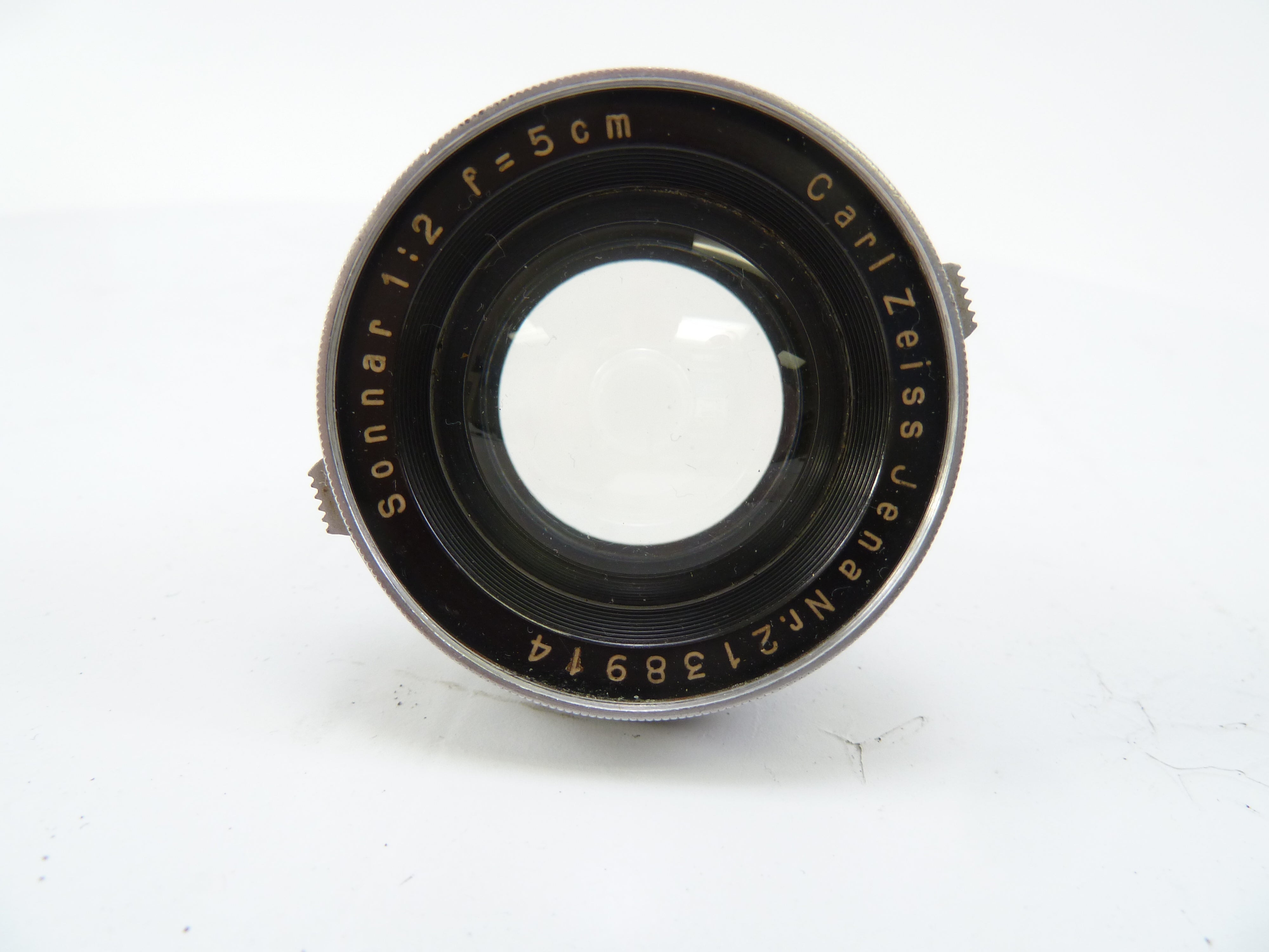 Carl Zeiss Sonnar 5cm F2 Lens Contax Mount