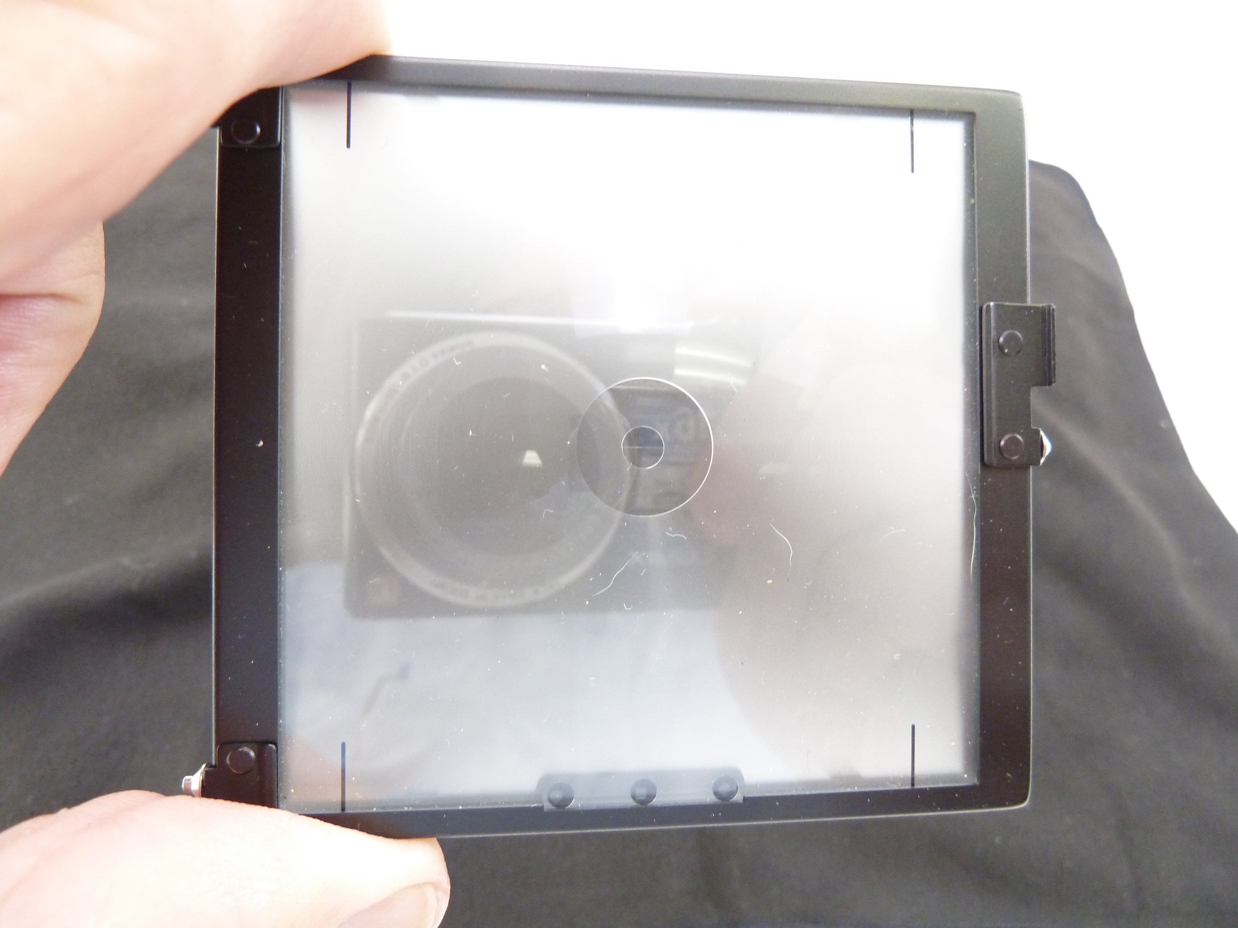 Mamiya RZ67 Horizontal Split Image with Micro Prism Focusing Screen