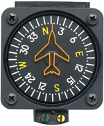 Vertical Card Magnetic Compass PAI-700