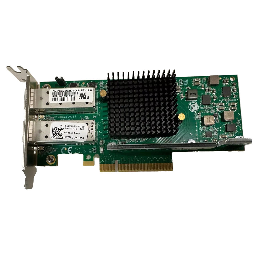 Dell PE325G2I71-XR-SP Dual Port 10/25GbE SFP+ NIC Adapter | DX0MK