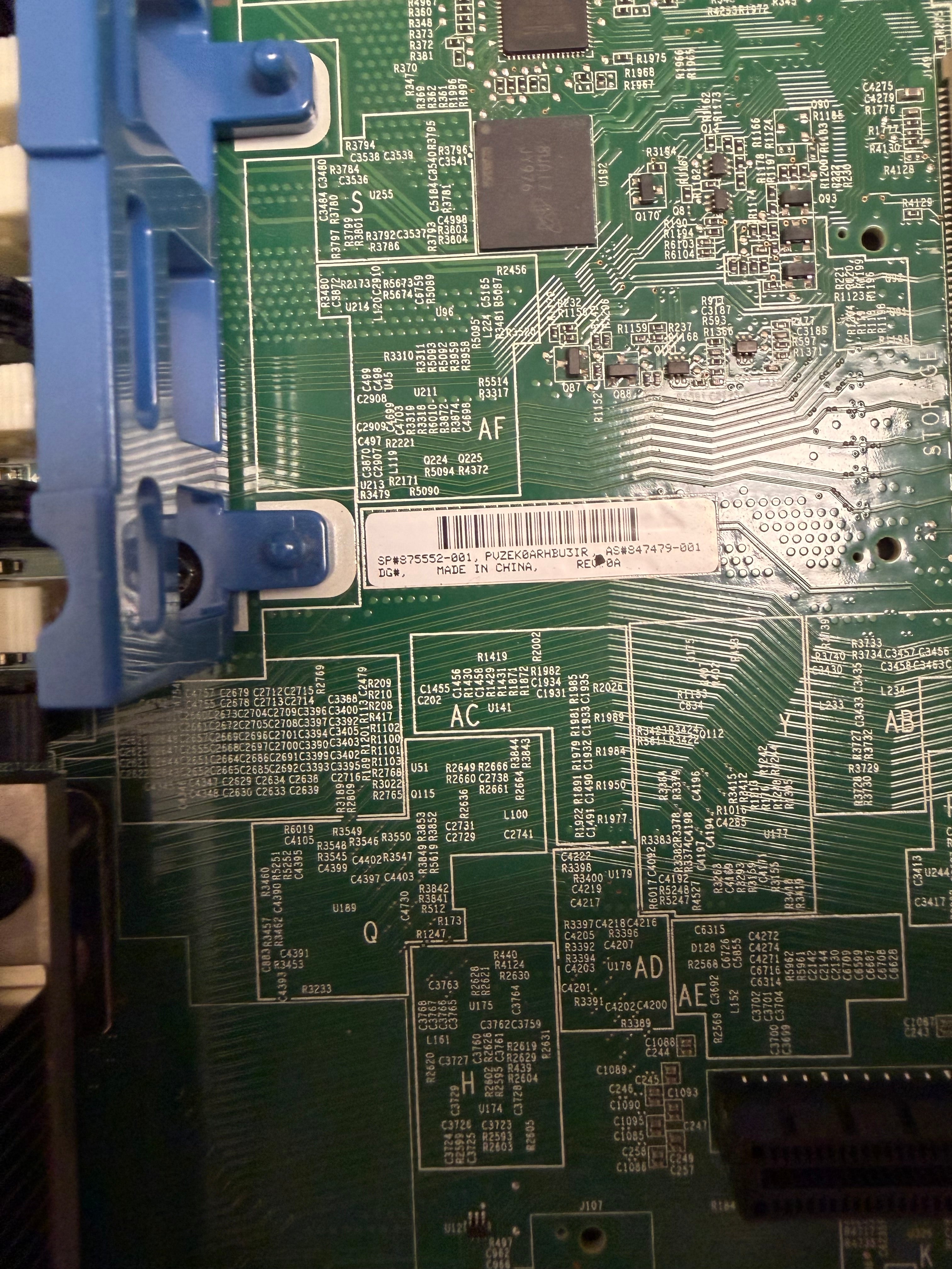 HPE 875552-001 847479-001 - DL360 Gen10 System Board Motherboard | Alo Tech Solutions