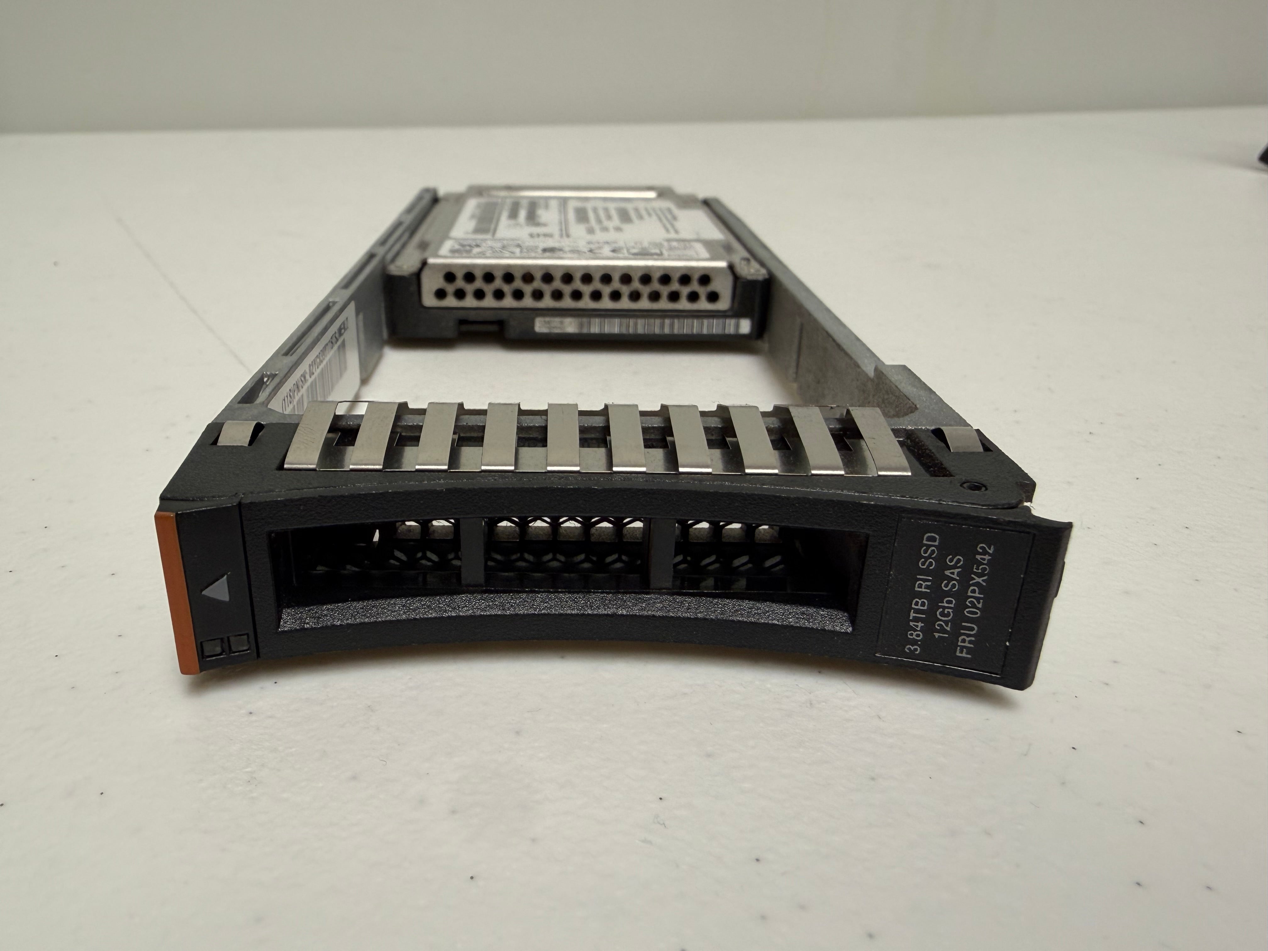 IBM 02YC039 - 3.84TB SAS SSD Label Detail | Alo Tech Solutions
