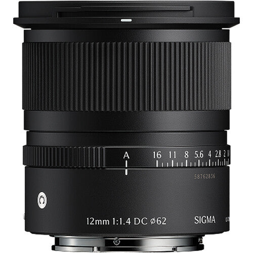 Sigma 12mm f/1.4 DC Contemporary Lens for Canon RF-S