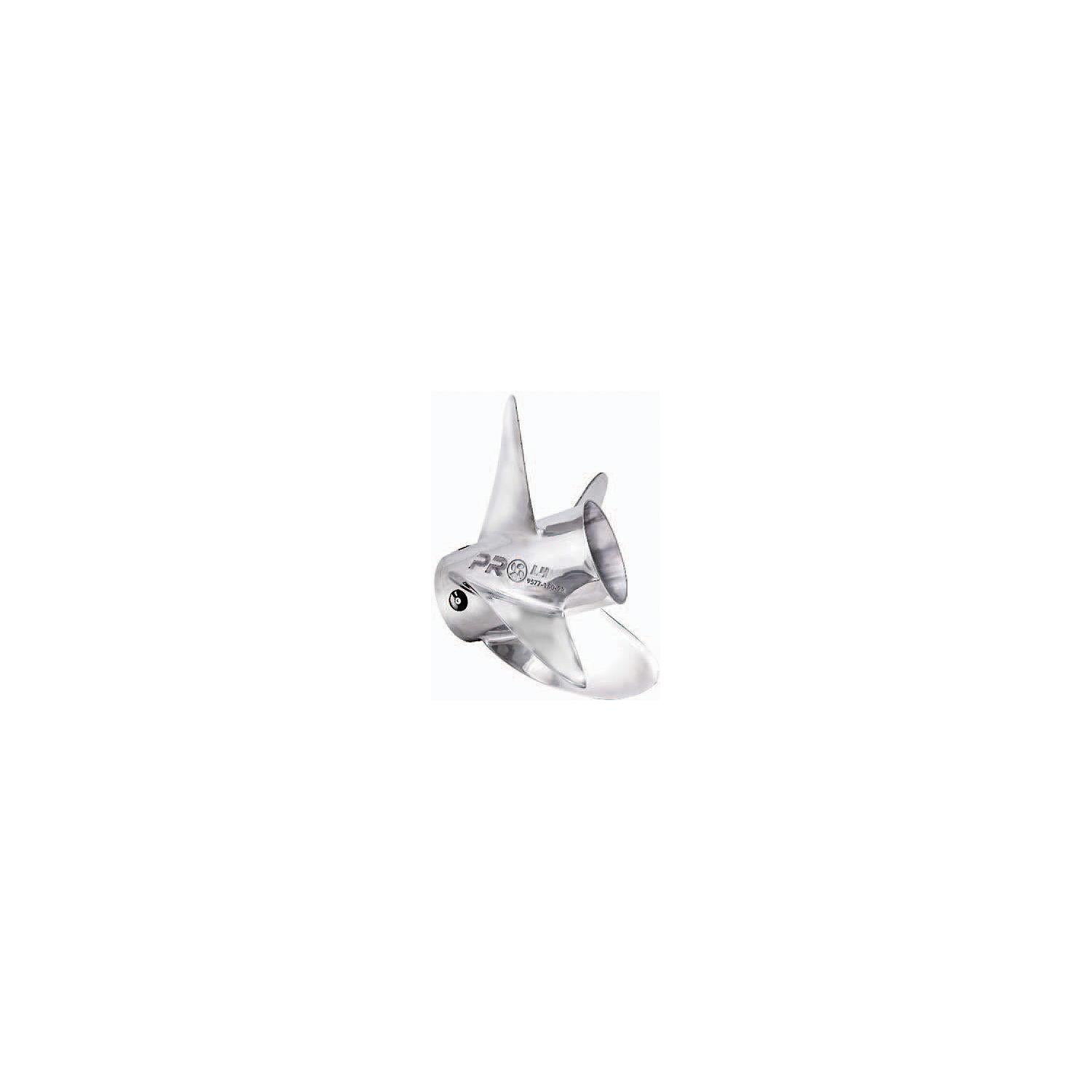 Solas Propeller 9577-150-22 Solas Pro L4 SS Interchangeable Hub Propeller, RH 15 x 22, Type E