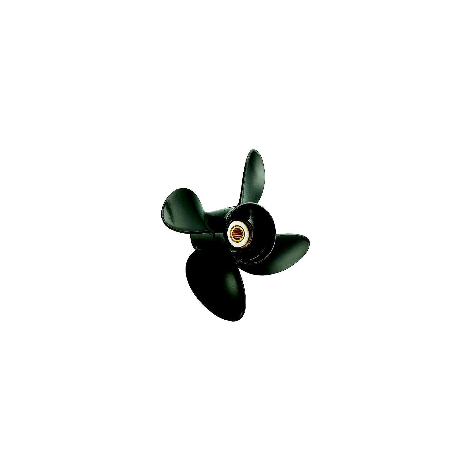 Solas Propeller 3413-138-15 Solas Amita 4 Aluminum 4-Blade Propeller for Johnson, Evinrude