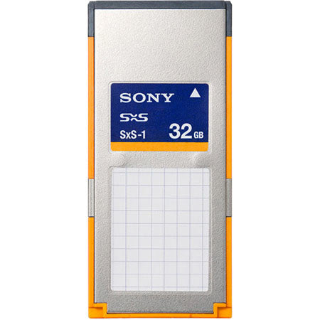Sony SxS-1 32GB Memory Card for the XDCAM EX Camcorder Models PMW-EX1R, PMW-350L and PMW-350K.