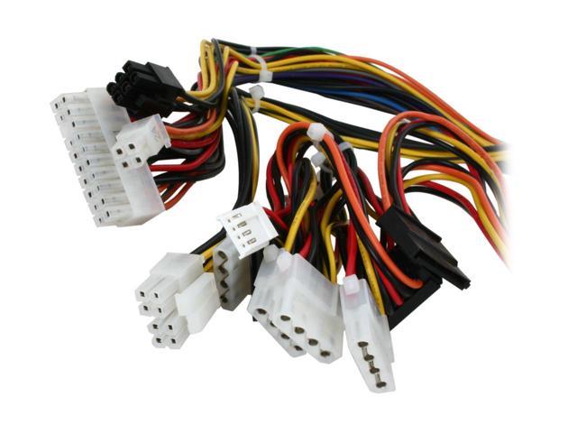 Sparkle 400W SPI400A8BB-B204-R2 (P/N: 9PA4008415) 80 PLUS Bronze ATX12V w/ Active PFC Power Supply.