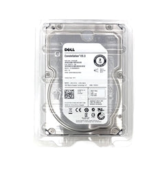Dell 2TB 7.2K SAS SATA 2.5 and 3.5 Hard Drives for PowerEdge Server and PowerVault - Hybrid tray 6Gbps 12Gbps SED 512n 512e NL HDD available