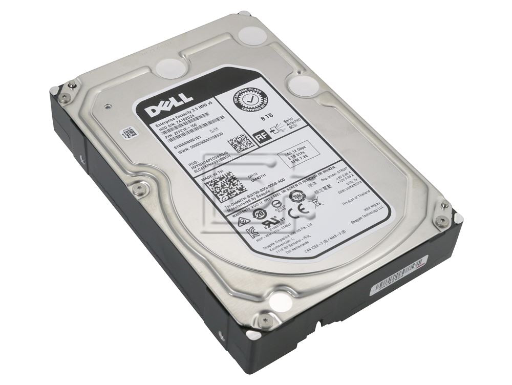 Dell M40TH VFP4M Seagate ST8000NM0185 8TB SAS 3.5in 7.2K HDD ME4