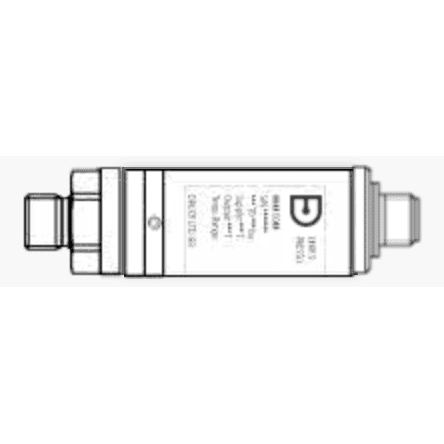 Druck - UNIK5000H (50GX)Hydrogen Pressure Sensor (M12 x 1, 4-Pin Male Connector)